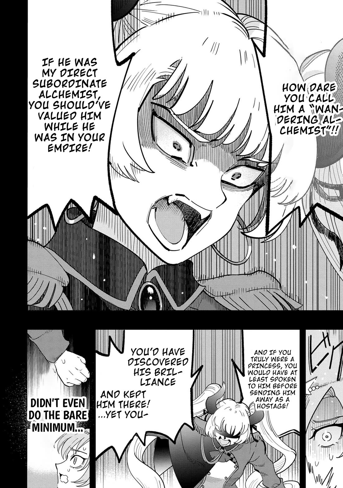 The Creation Alchemist Enjoys Freedom: If I Am Exiled From My Hometown, I Can Make Magic Items With Transcendent Effects at the Knees of the Demon Lord chapter 17 page 12