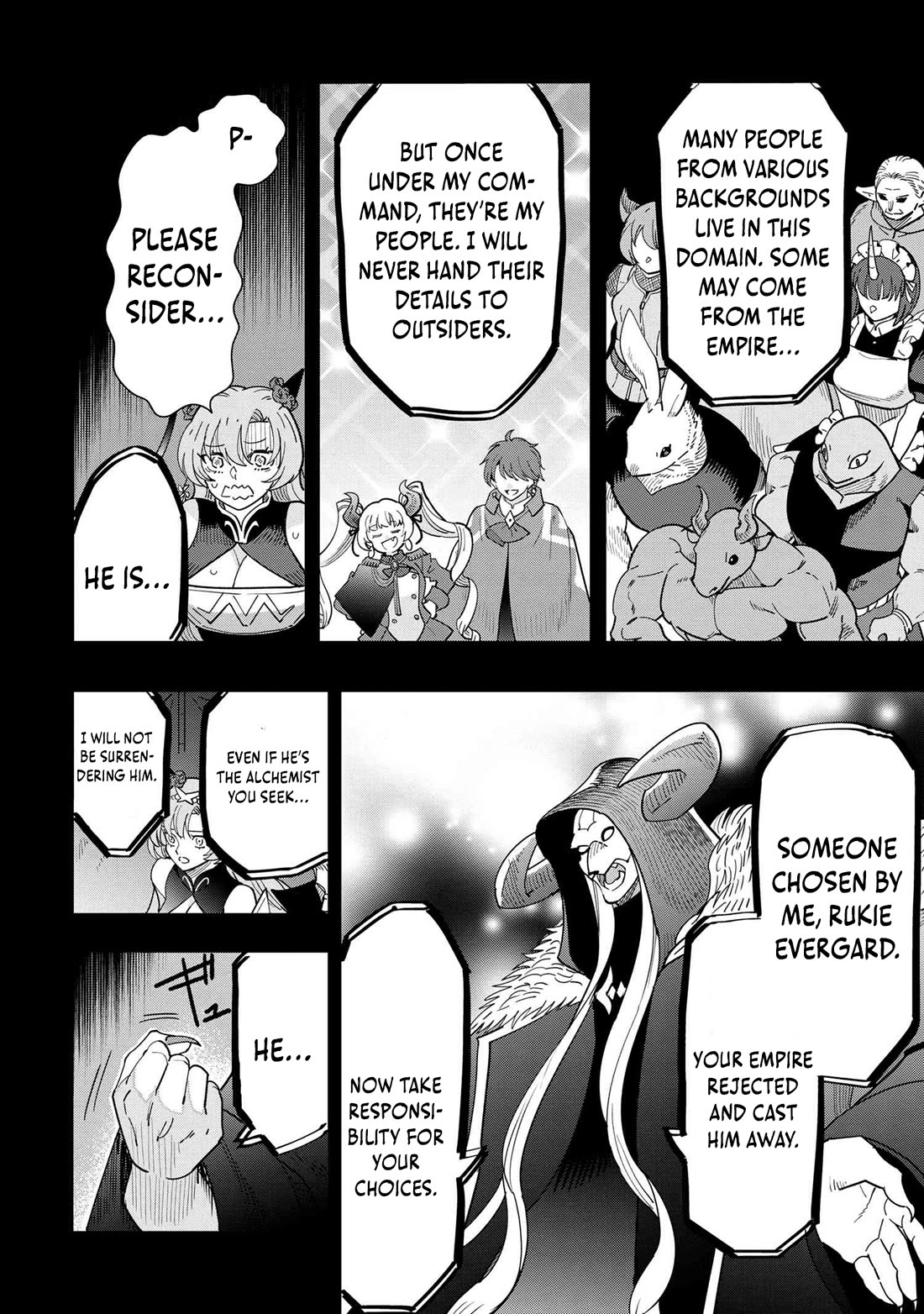The Creation Alchemist Enjoys Freedom: If I Am Exiled From My Hometown, I Can Make Magic Items With Transcendent Effects at the Knees of the Demon Lord chapter 17 page 18