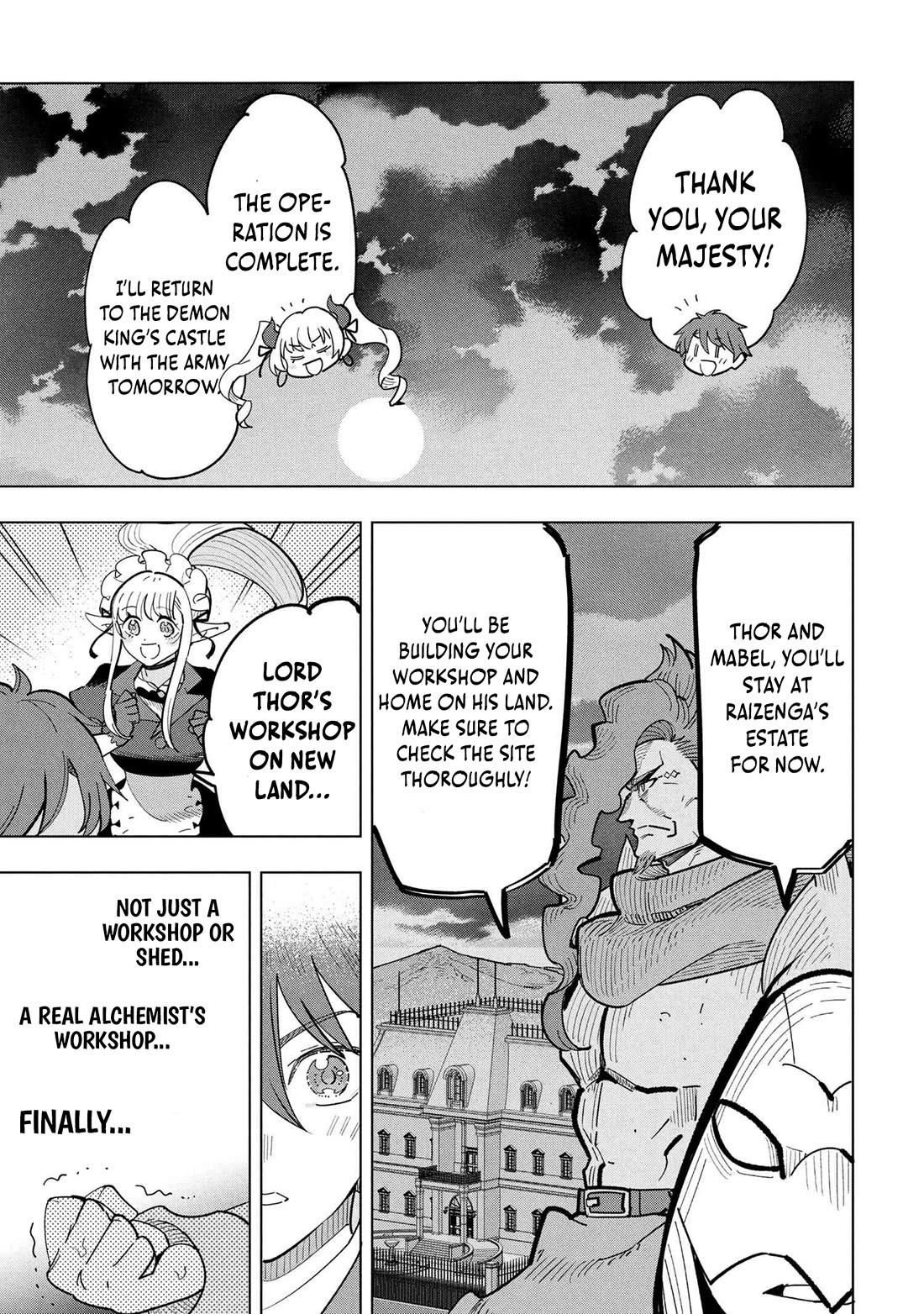 The Creation Alchemist Enjoys Freedom: If I Am Exiled From My Hometown, I Can Make Magic Items With Transcendent Effects at the Knees of the Demon Lord chapter 17 page 29