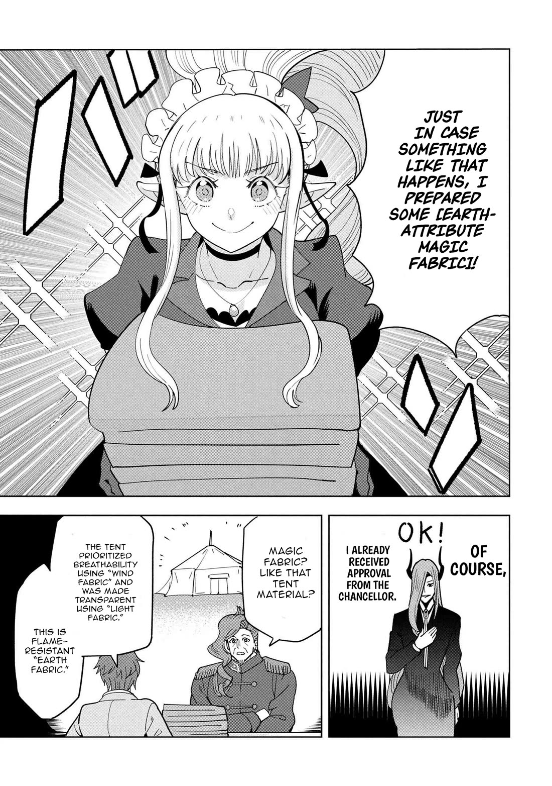The Creation Alchemist Enjoys Freedom: If I Am Exiled From My Hometown, I Can Make Magic Items With Transcendent Effects at the Knees of the Demon Lord chapter 18 page 21