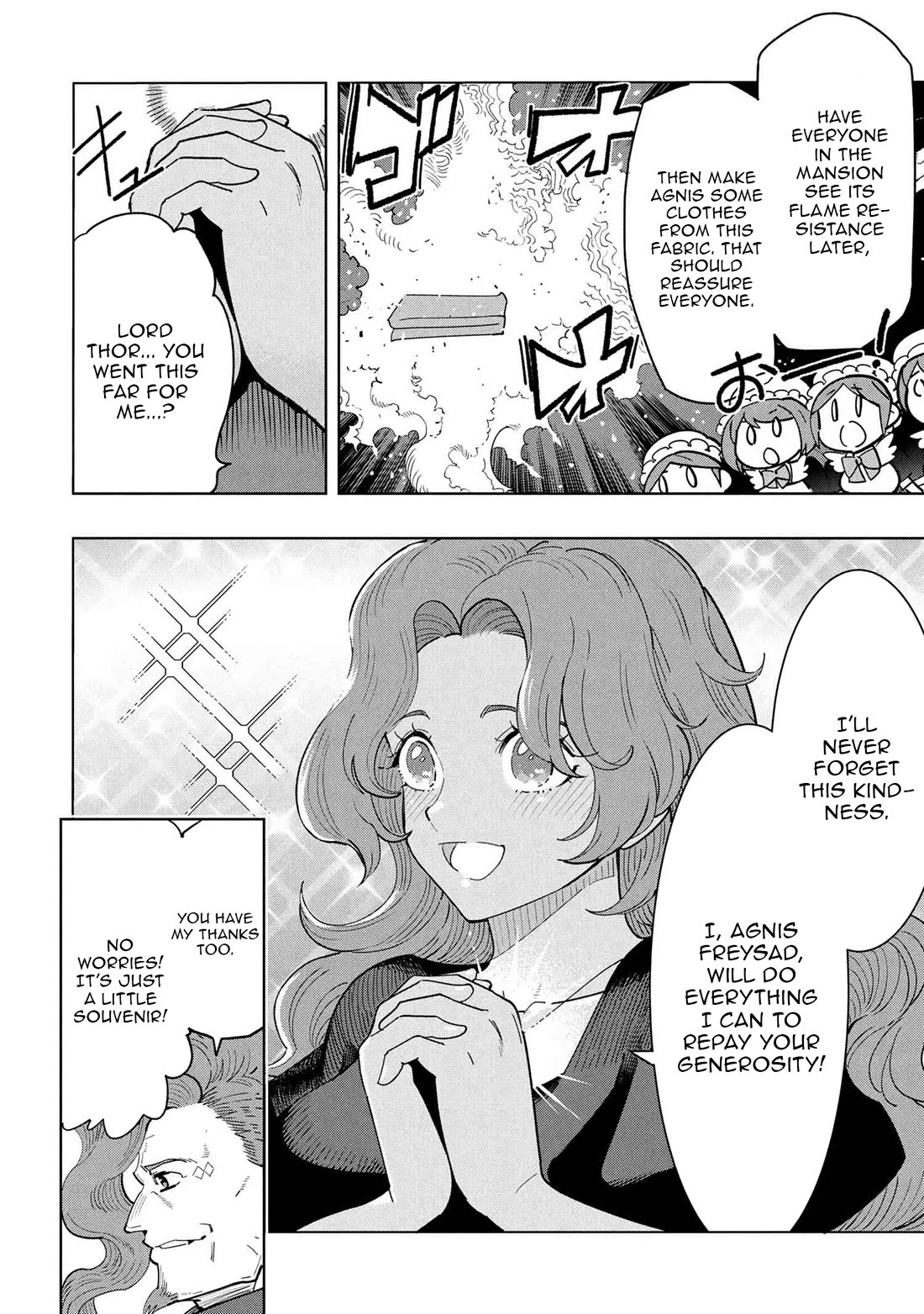 The Creation Alchemist Enjoys Freedom: If I Am Exiled From My Hometown, I Can Make Magic Items With Transcendent Effects at the Knees of the Demon Lord chapter 18 page 22