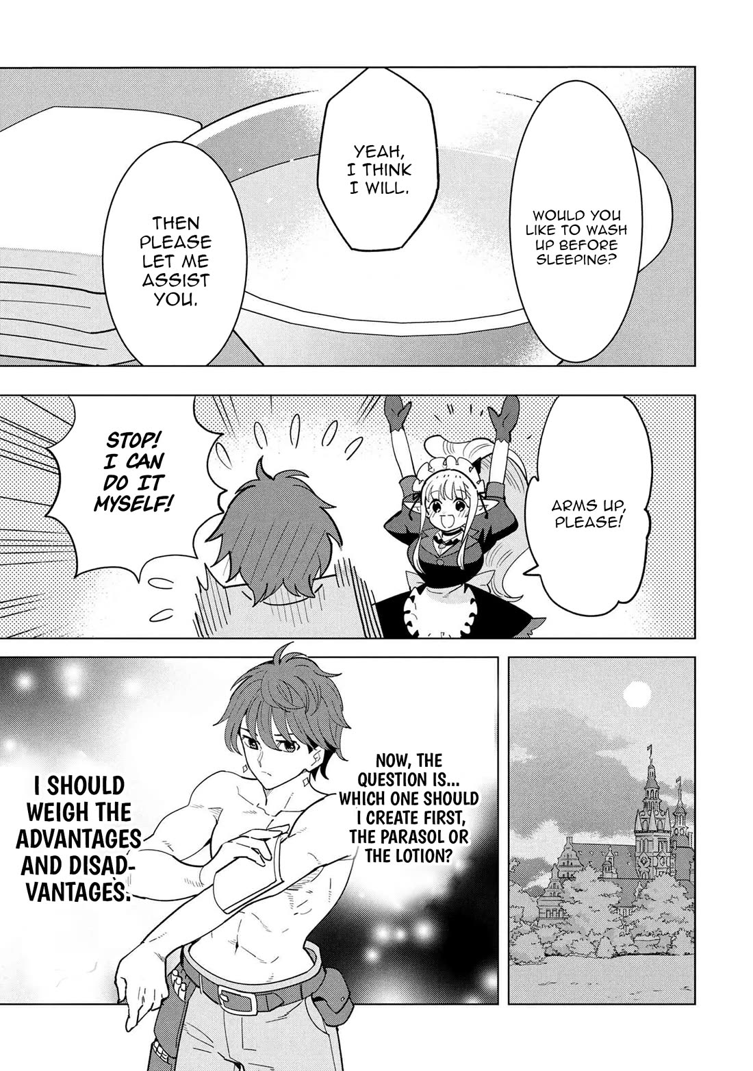 The Creation Alchemist Enjoys Freedom: If I Am Exiled From My Hometown, I Can Make Magic Items With Transcendent Effects at the Knees of the Demon Lord chapter 18 page 53