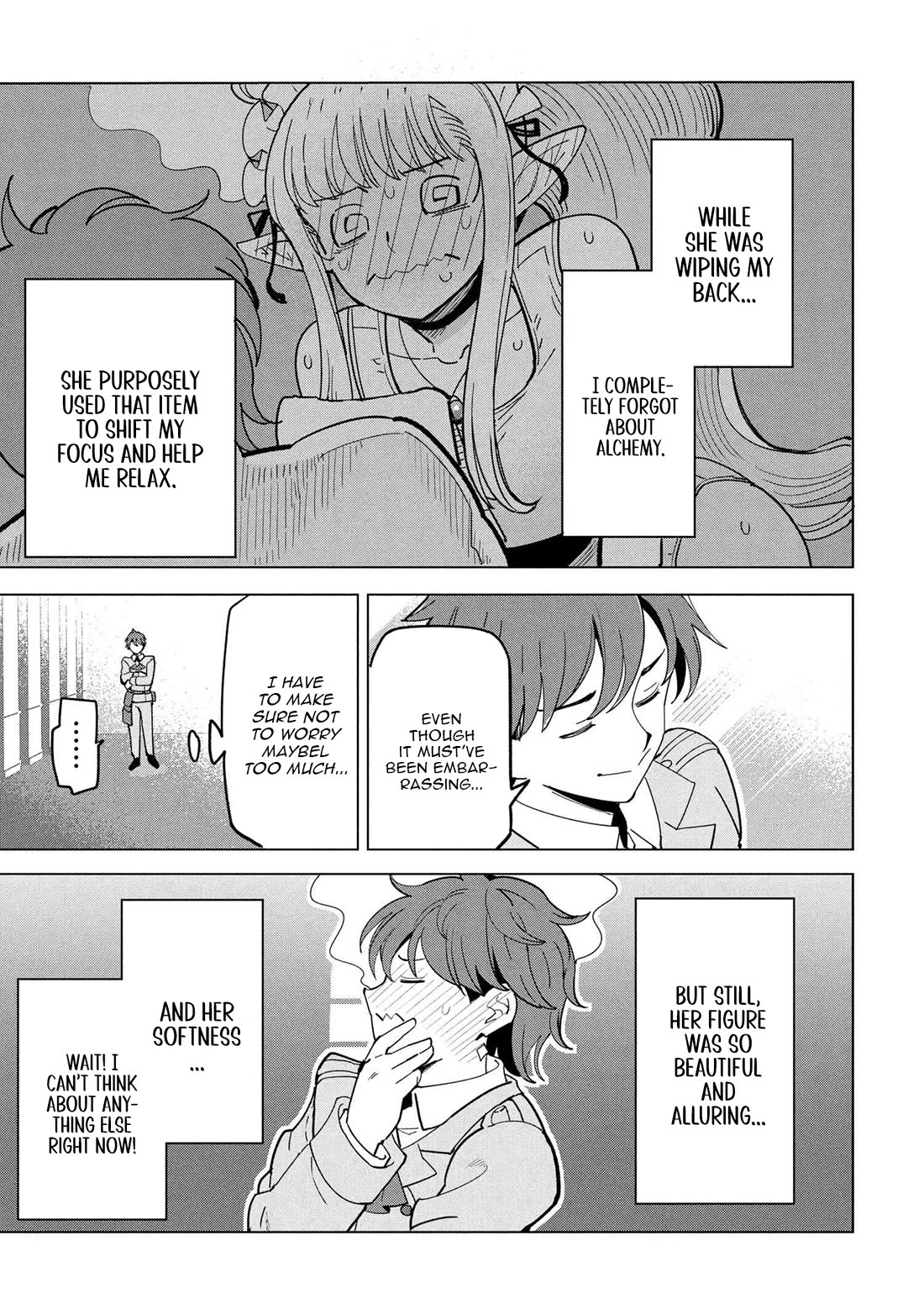 The Creation Alchemist Enjoys Freedom: If I Am Exiled From My Hometown, I Can Make Magic Items With Transcendent Effects at the Knees of the Demon Lord chapter 18 page 63