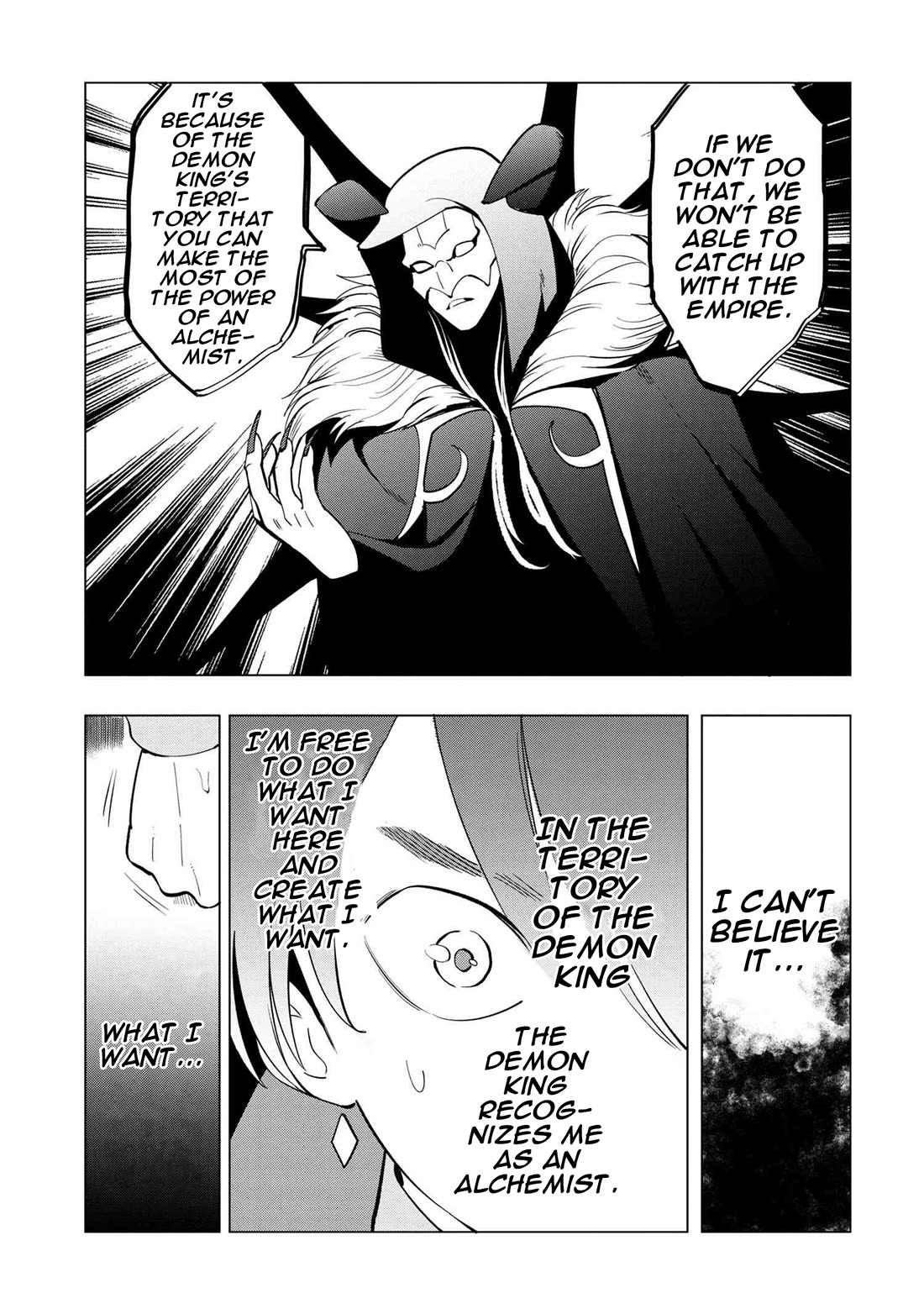 The Creation Alchemist Enjoys Freedom: If I Am Exiled From My Hometown, I Can Make Magic Items With Transcendent Effects at the Knees of the Demon Lord chapter 2 page 21