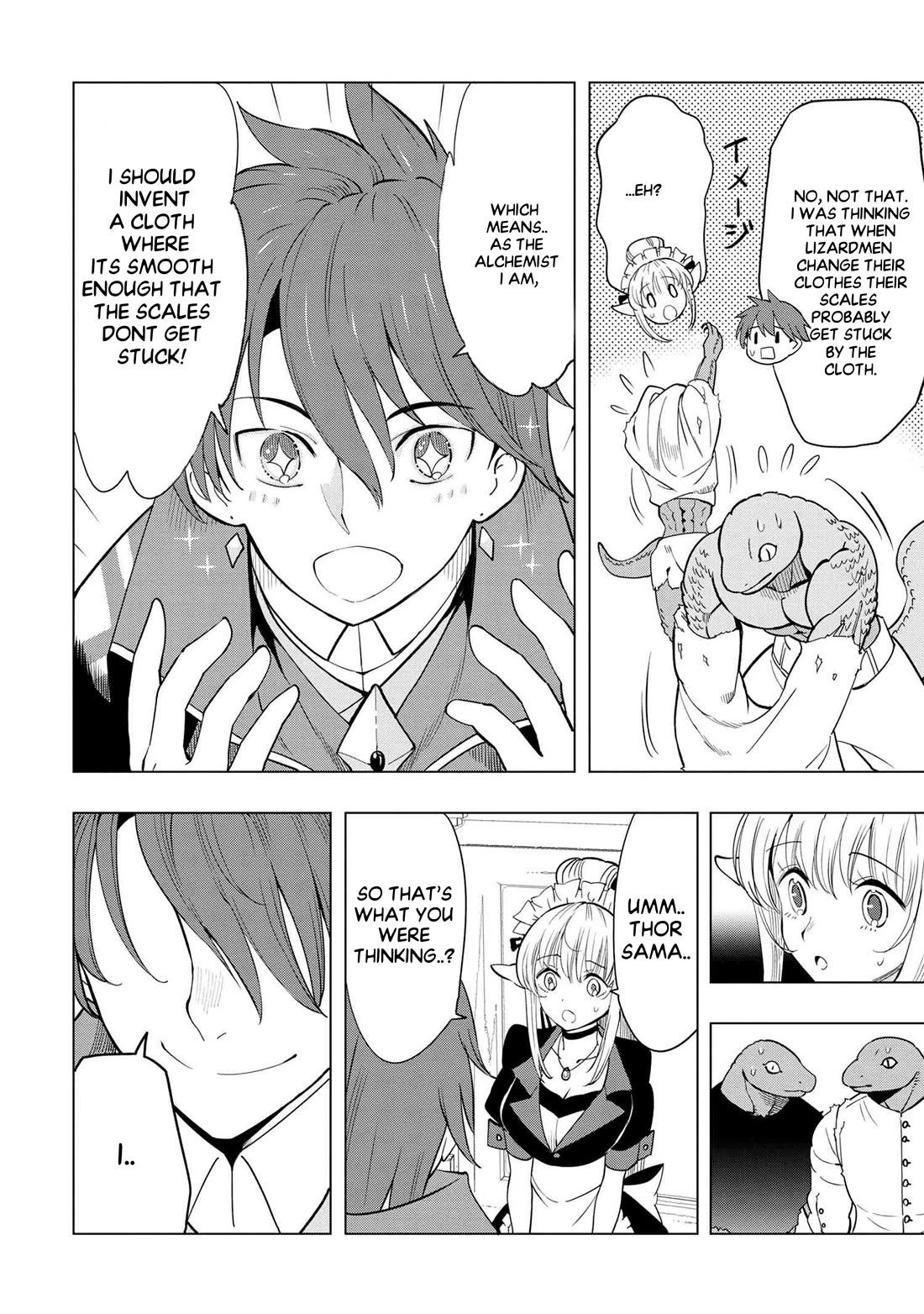 The Creation Alchemist Enjoys Freedom: If I Am Exiled From My Hometown, I Can Make Magic Items With Transcendent Effects at the Knees of the Demon Lord chapter 2 page 40