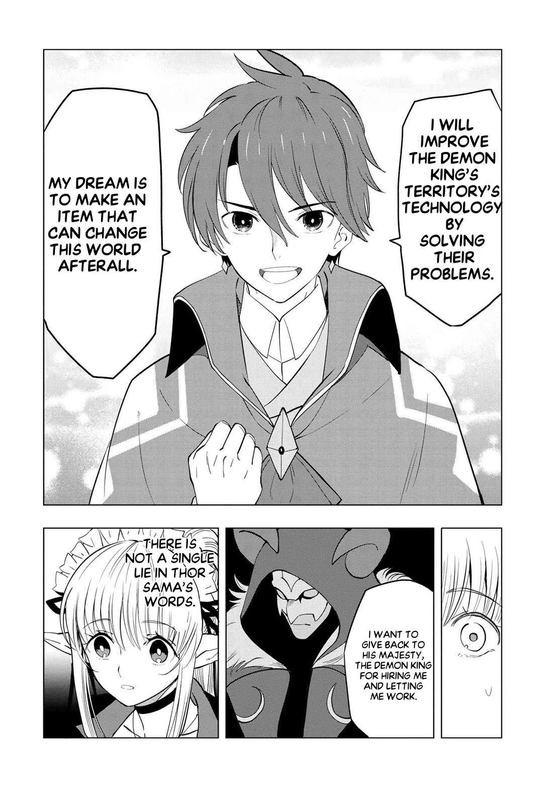 The Creation Alchemist Enjoys Freedom: If I Am Exiled From My Hometown, I Can Make Magic Items With Transcendent Effects at the Knees of the Demon Lord chapter 2 page 42