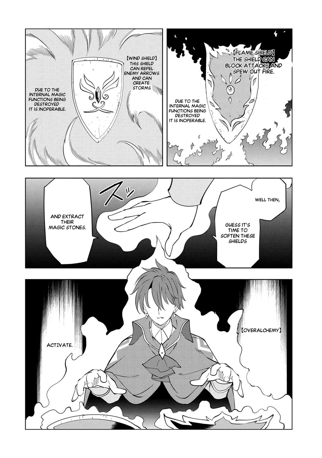 The Creation Alchemist Enjoys Freedom: If I Am Exiled From My Hometown, I Can Make Magic Items With Transcendent Effects at the Knees of the Demon Lord chapter 3 page 21