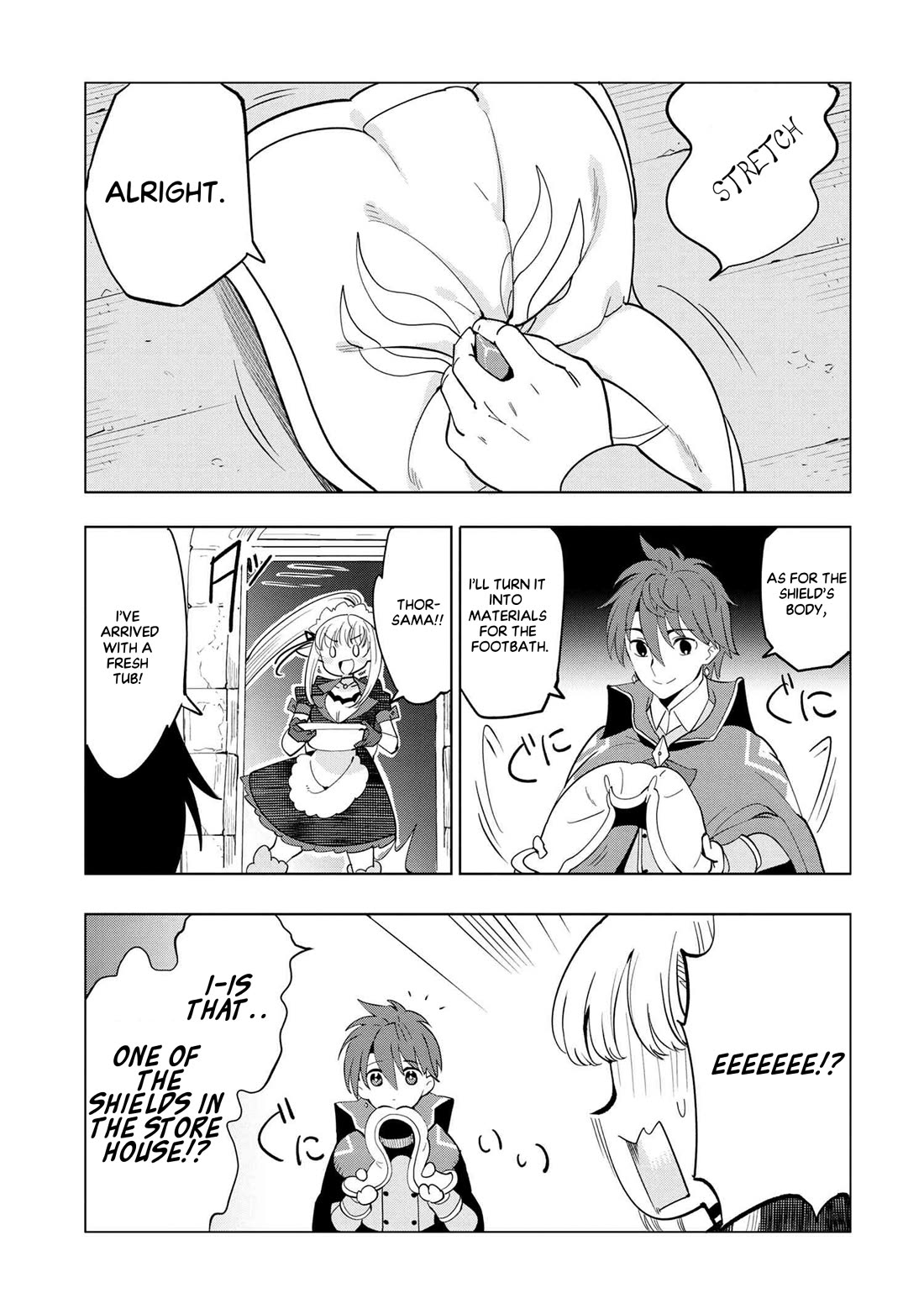 The Creation Alchemist Enjoys Freedom: If I Am Exiled From My Hometown, I Can Make Magic Items With Transcendent Effects at the Knees of the Demon Lord chapter 3 page 22