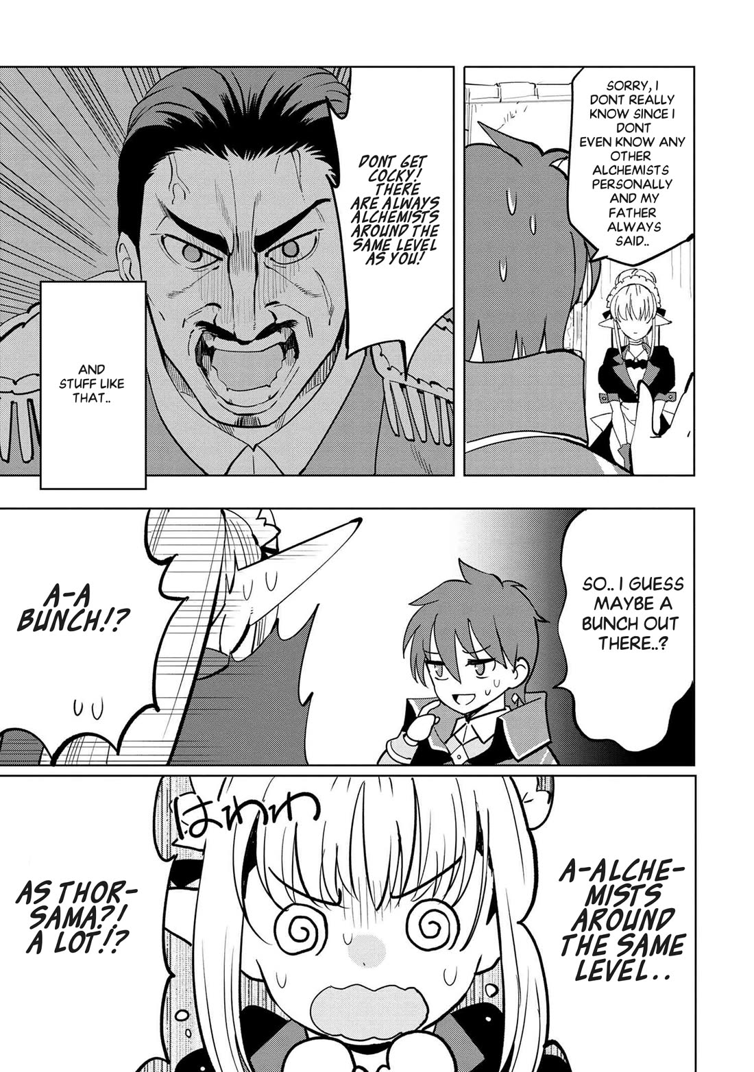 The Creation Alchemist Enjoys Freedom: If I Am Exiled From My Hometown, I Can Make Magic Items With Transcendent Effects at the Knees of the Demon Lord chapter 3 page 28