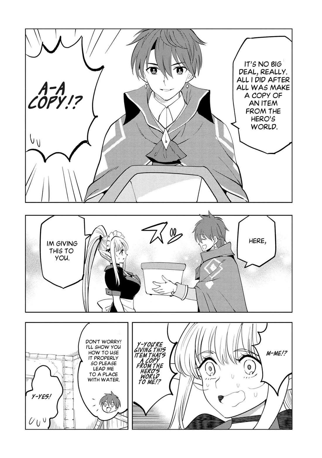 The Creation Alchemist Enjoys Freedom: If I Am Exiled From My Hometown, I Can Make Magic Items With Transcendent Effects at the Knees of the Demon Lord chapter 3 page 29