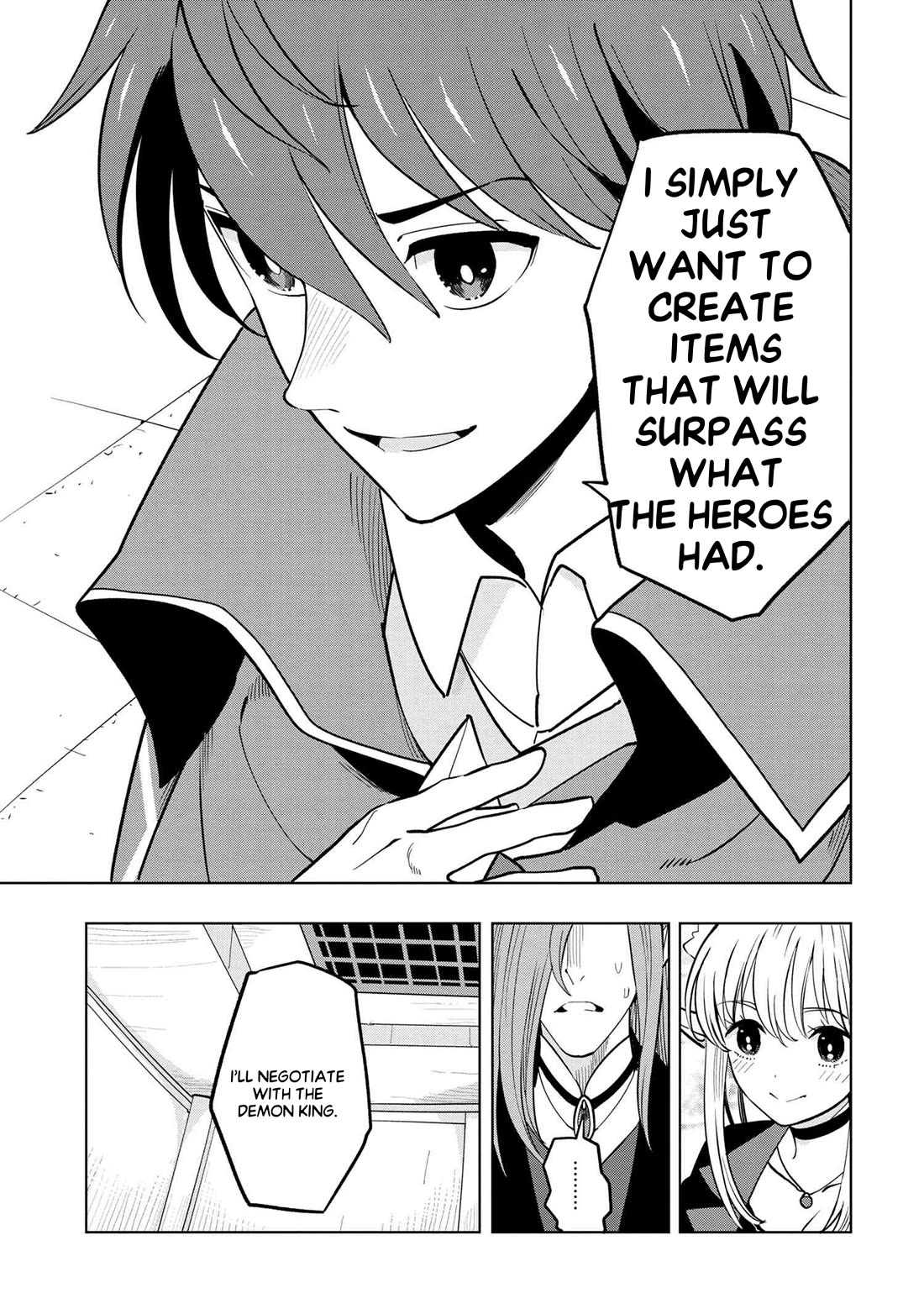 The Creation Alchemist Enjoys Freedom: If I Am Exiled From My Hometown, I Can Make Magic Items With Transcendent Effects at the Knees of the Demon Lord chapter 3 page 51