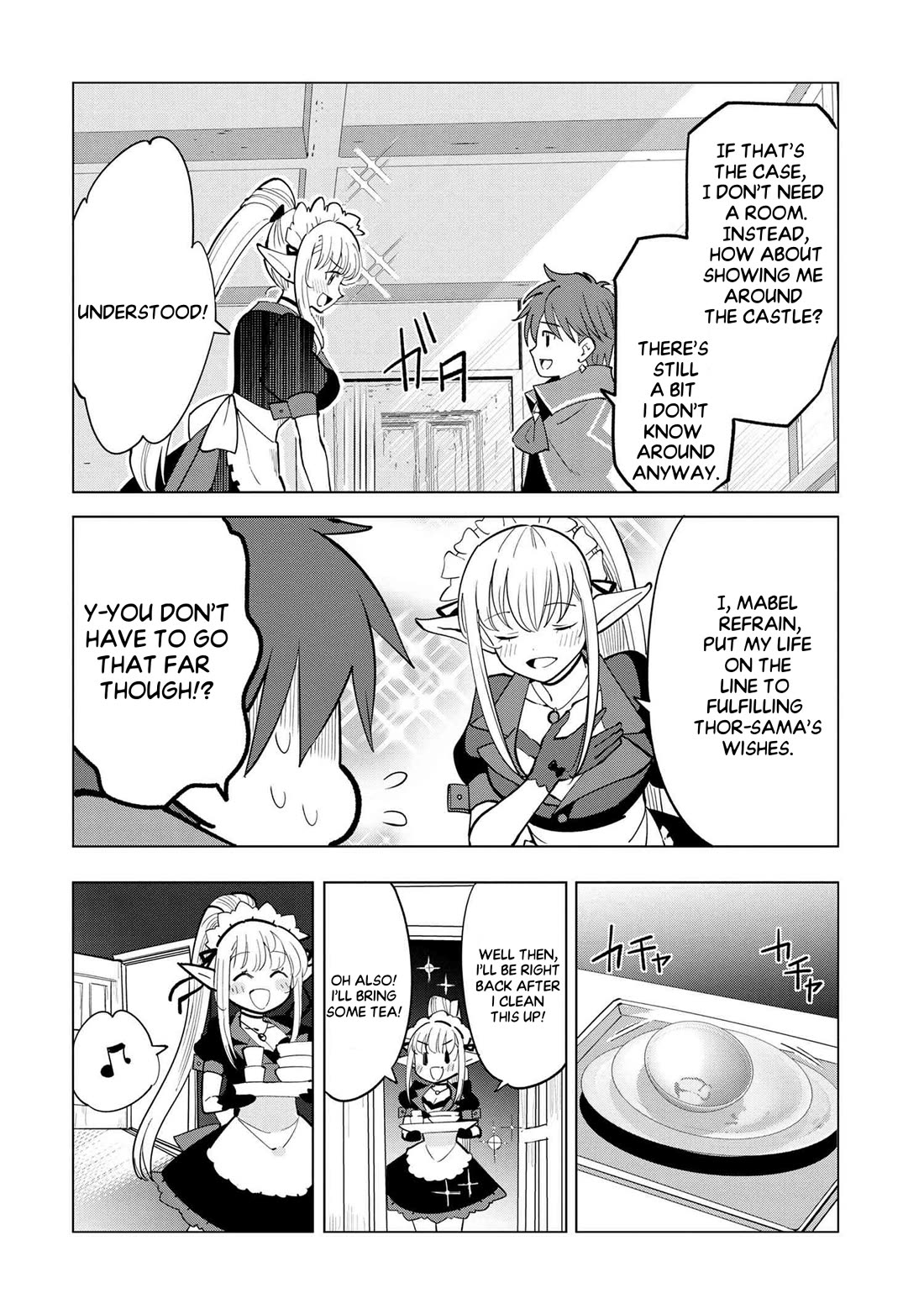 The Creation Alchemist Enjoys Freedom: If I Am Exiled From My Hometown, I Can Make Magic Items With Transcendent Effects at the Knees of the Demon Lord chapter 4 page 15