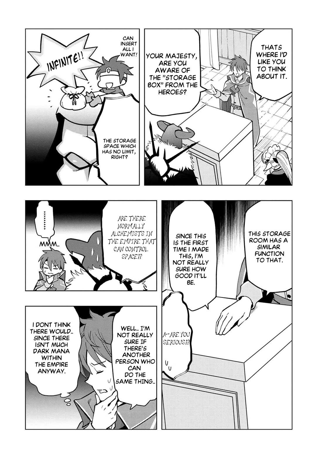 The Creation Alchemist Enjoys Freedom: If I Am Exiled From My Hometown, I Can Make Magic Items With Transcendent Effects at the Knees of the Demon Lord chapter 4 page 41