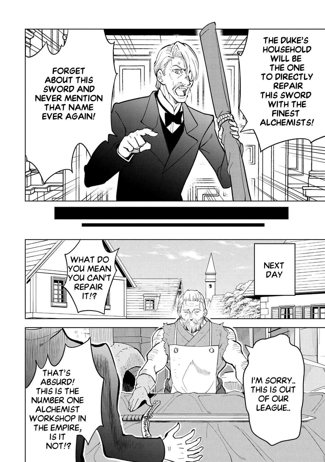 The Creation Alchemist Enjoys Freedom: If I Am Exiled From My Hometown, I Can Make Magic Items With Transcendent Effects at the Knees of the Demon Lord chapter 4 page 7