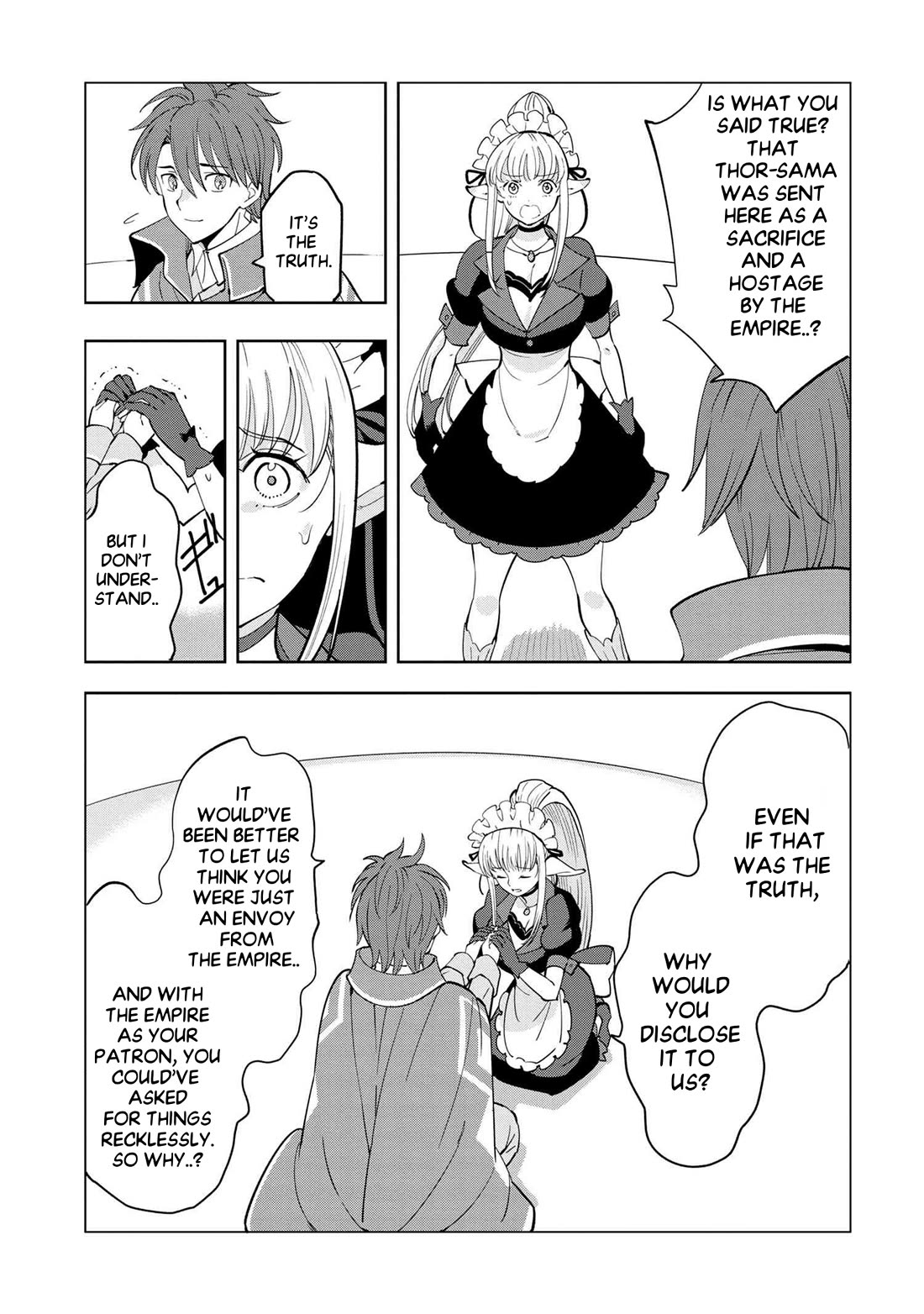 The Creation Alchemist Enjoys Freedom: If I Am Exiled From My Hometown, I Can Make Magic Items With Transcendent Effects at the Knees of the Demon Lord chapter 5 page 13