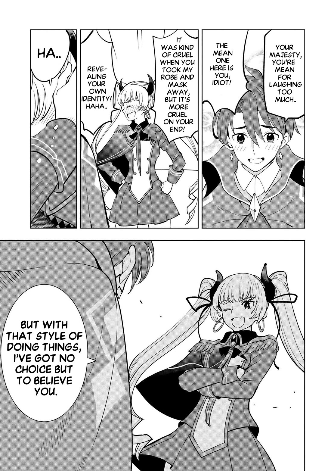 The Creation Alchemist Enjoys Freedom: If I Am Exiled From My Hometown, I Can Make Magic Items With Transcendent Effects at the Knees of the Demon Lord chapter 5 page 17