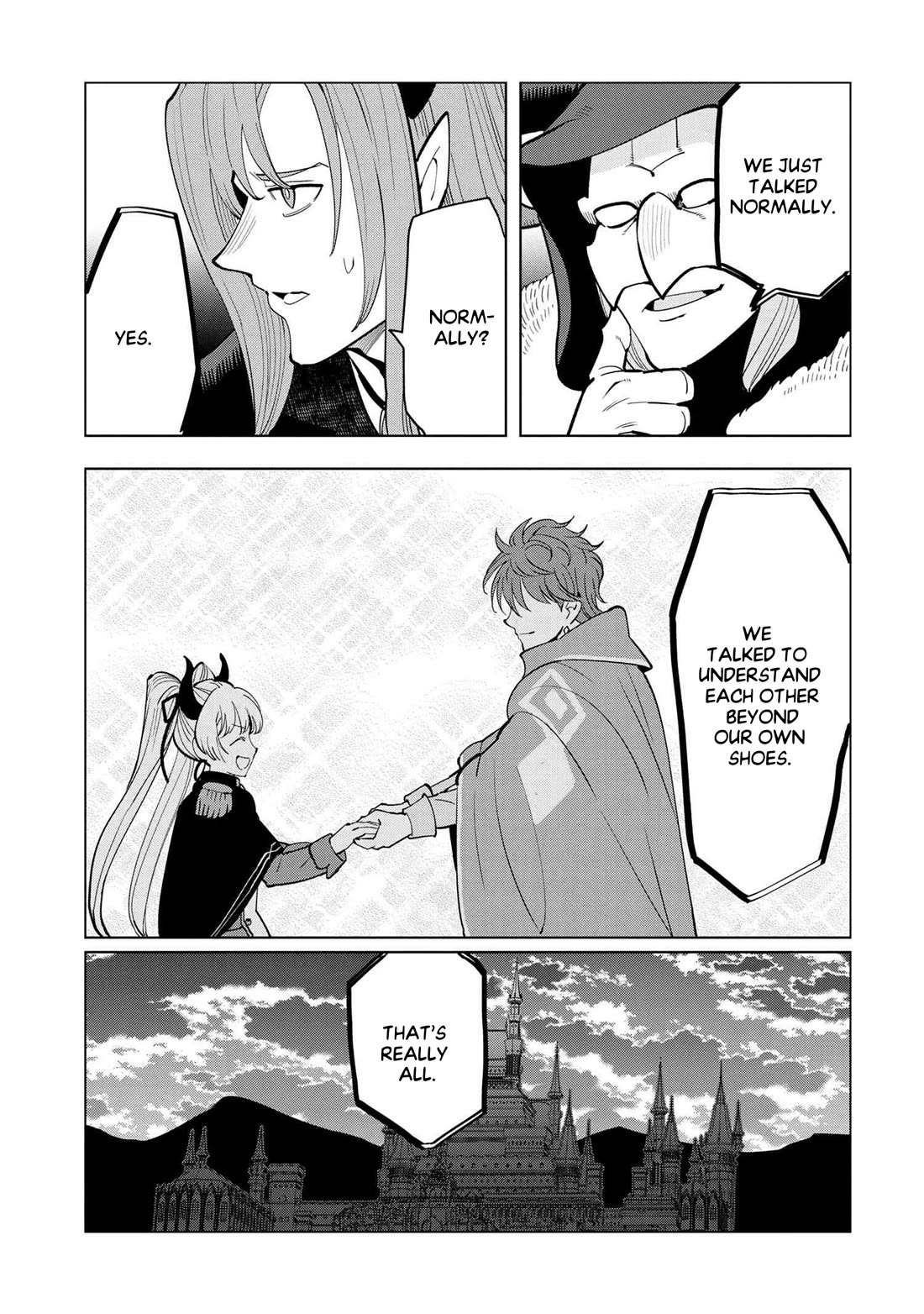 The Creation Alchemist Enjoys Freedom: If I Am Exiled From My Hometown, I Can Make Magic Items With Transcendent Effects at the Knees of the Demon Lord chapter 5 page 33