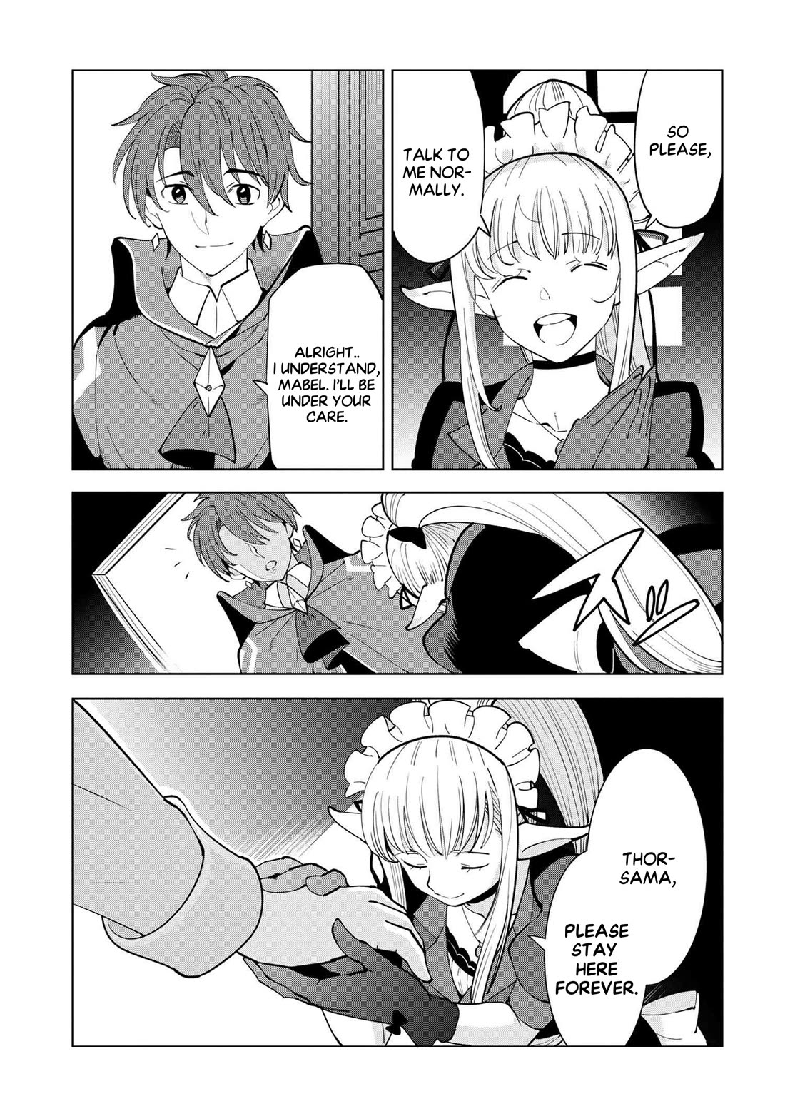 The Creation Alchemist Enjoys Freedom: If I Am Exiled From My Hometown, I Can Make Magic Items With Transcendent Effects at the Knees of the Demon Lord chapter 5 page 41