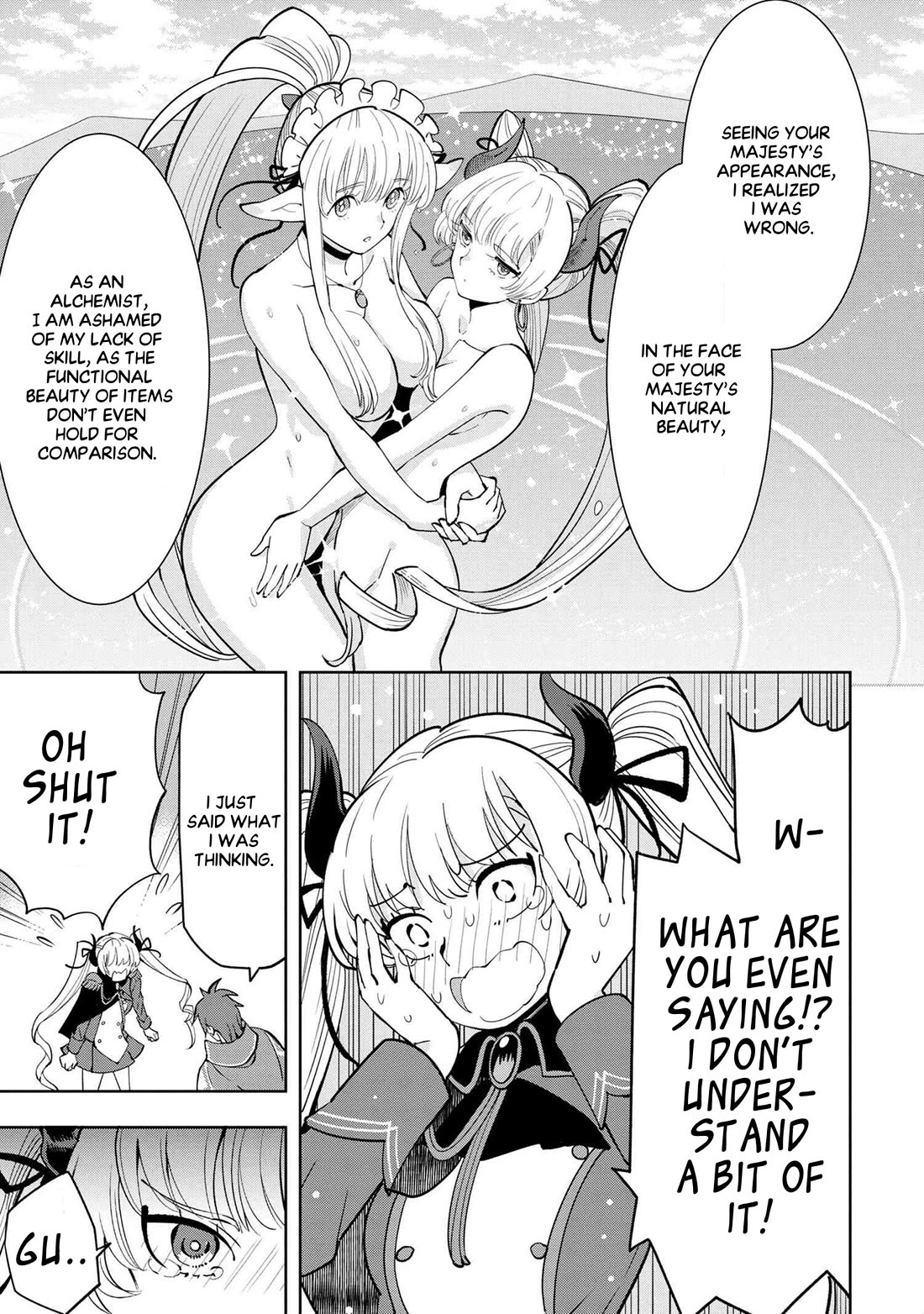 The Creation Alchemist Enjoys Freedom: If I Am Exiled From My Hometown, I Can Make Magic Items With Transcendent Effects at the Knees of the Demon Lord chapter 5 page 9