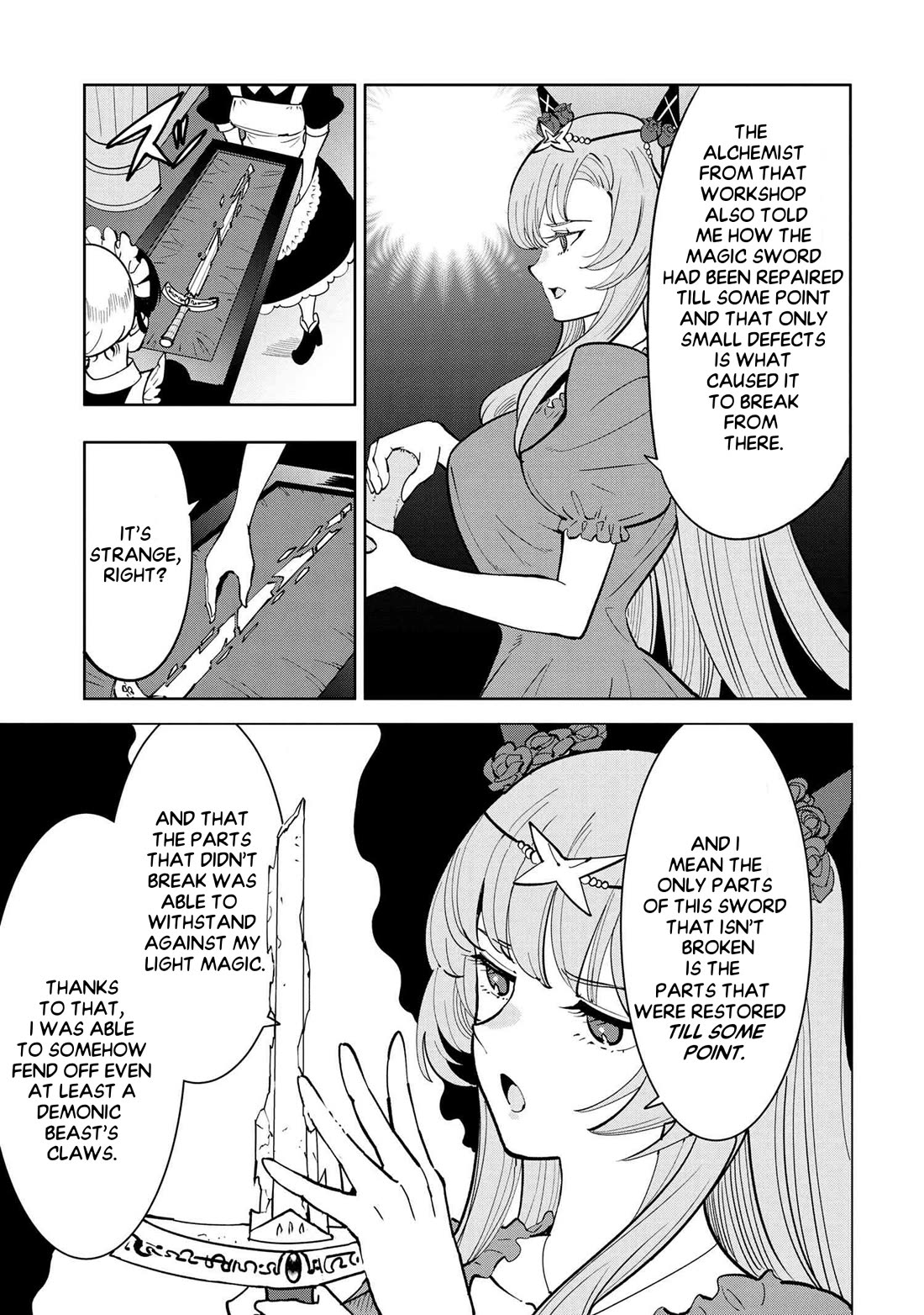 The Creation Alchemist Enjoys Freedom: If I Am Exiled From My Hometown, I Can Make Magic Items With Transcendent Effects at the Knees of the Demon Lord chapter 6 page 16