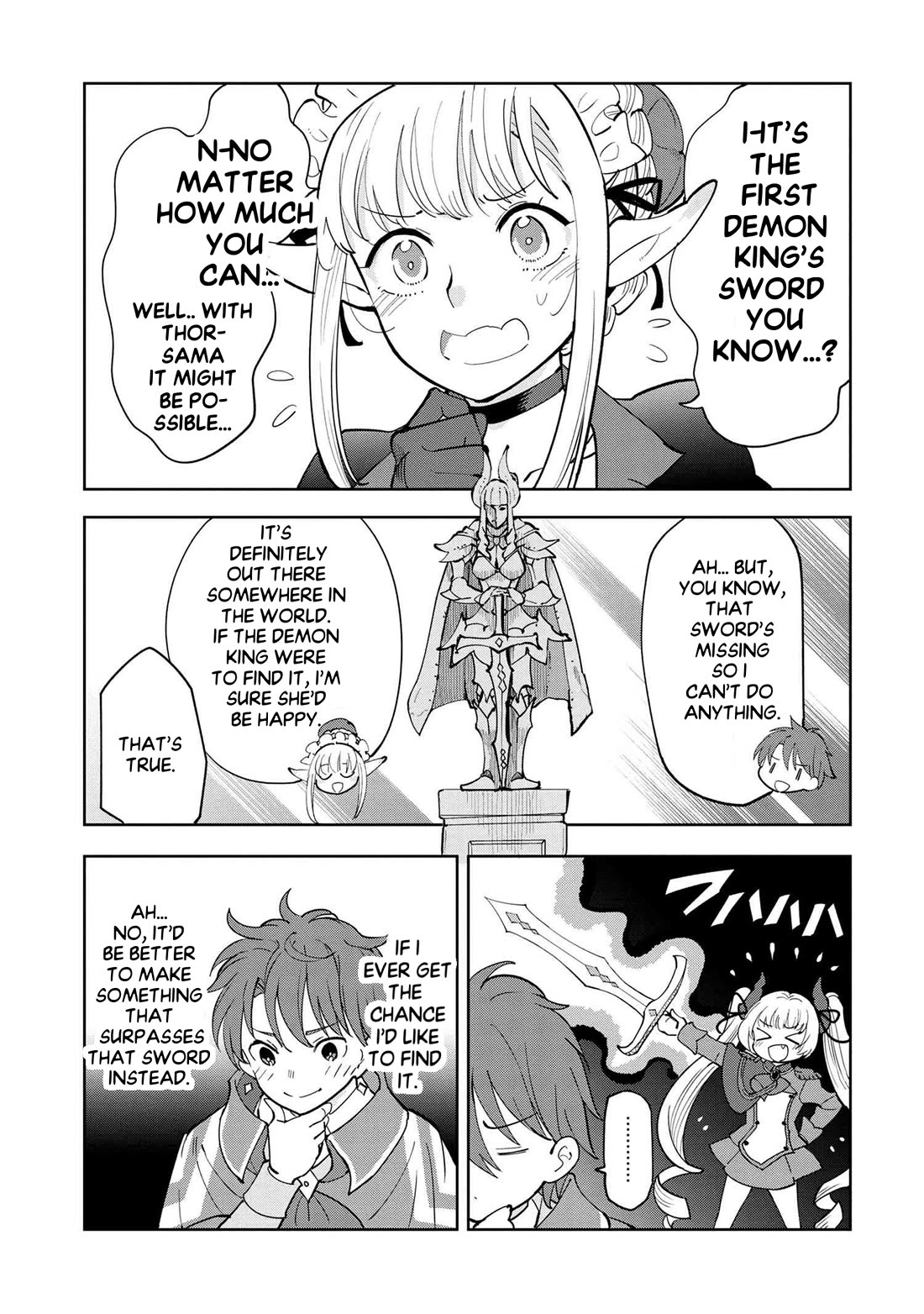 The Creation Alchemist Enjoys Freedom: If I Am Exiled From My Hometown, I Can Make Magic Items With Transcendent Effects at the Knees of the Demon Lord chapter 6 page 28