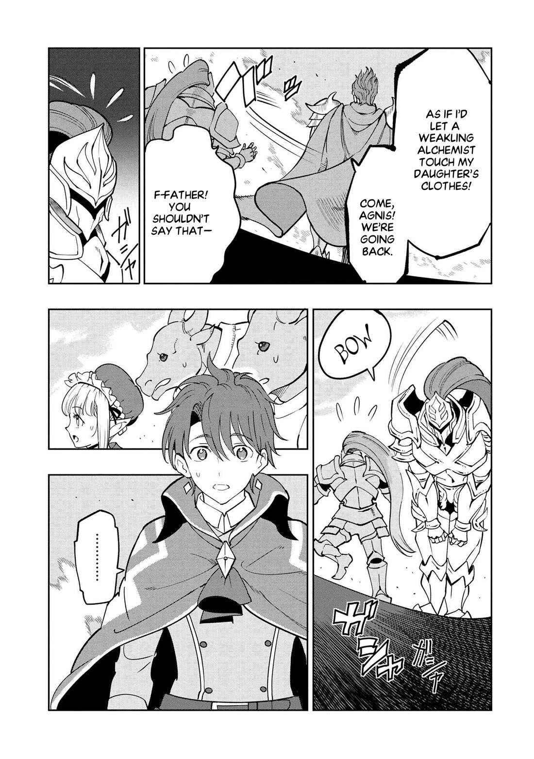 The Creation Alchemist Enjoys Freedom: If I Am Exiled From My Hometown, I Can Make Magic Items With Transcendent Effects at the Knees of the Demon Lord chapter 6 page 43