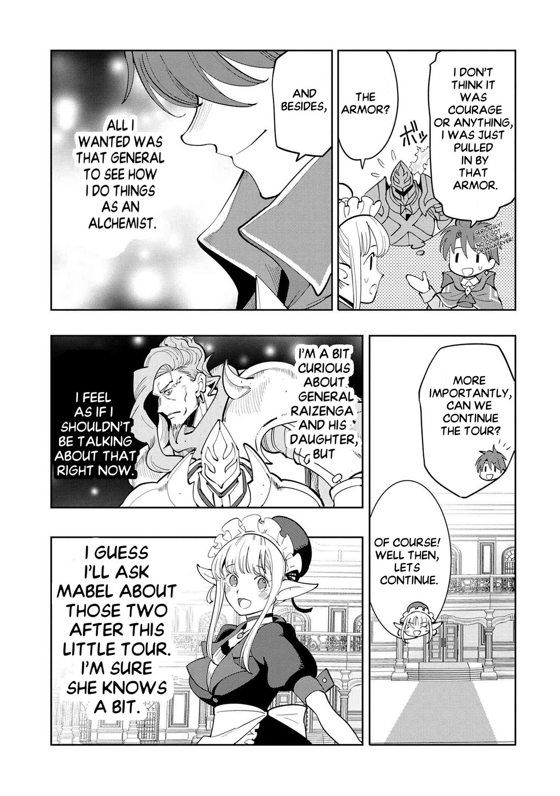The Creation Alchemist Enjoys Freedom: If I Am Exiled From My Hometown, I Can Make Magic Items With Transcendent Effects at the Knees of the Demon Lord chapter 6 page 45