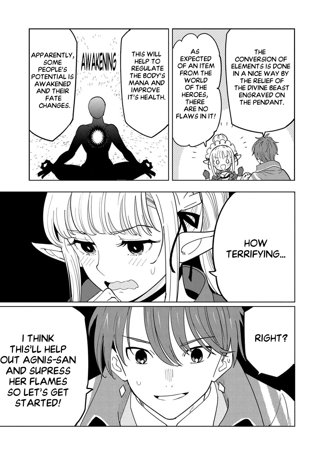 The Creation Alchemist Enjoys Freedom: If I Am Exiled From My Hometown, I Can Make Magic Items With Transcendent Effects at the Knees of the Demon Lord chapter 7 page 32