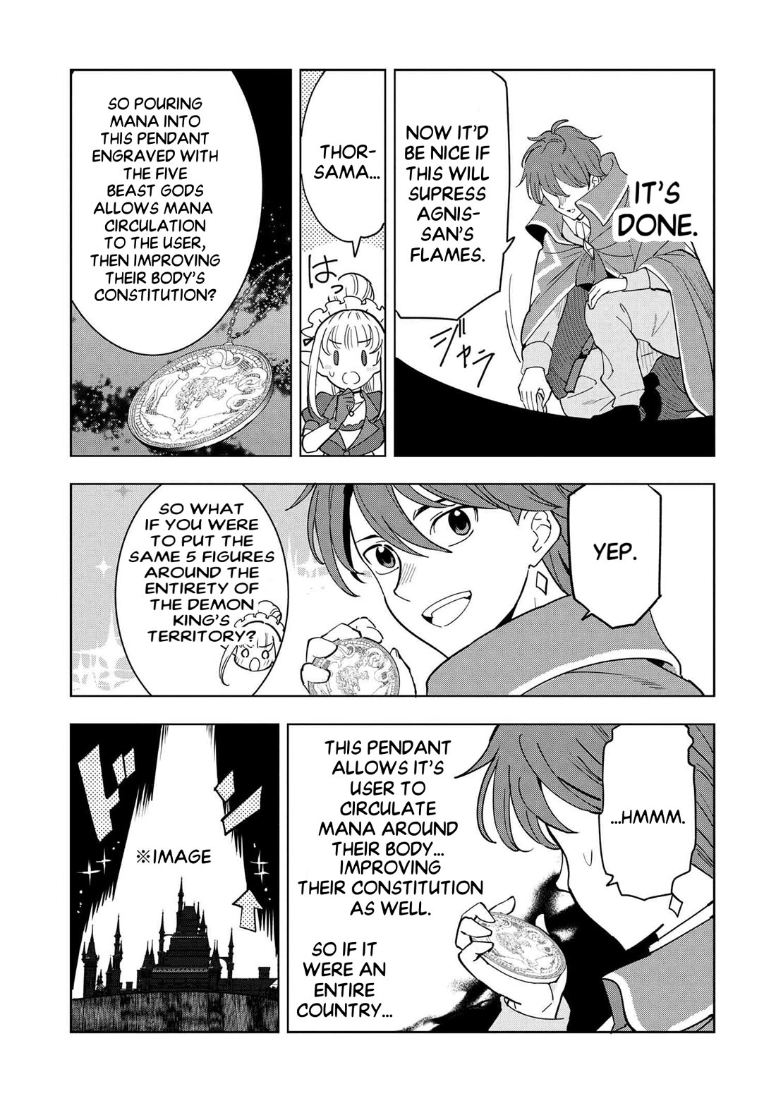 The Creation Alchemist Enjoys Freedom: If I Am Exiled From My Hometown, I Can Make Magic Items With Transcendent Effects at the Knees of the Demon Lord chapter 7 page 40