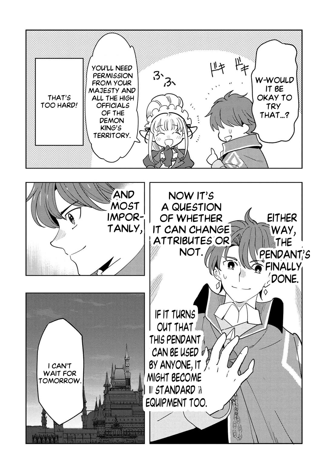 The Creation Alchemist Enjoys Freedom: If I Am Exiled From My Hometown, I Can Make Magic Items With Transcendent Effects at the Knees of the Demon Lord chapter 7 page 41