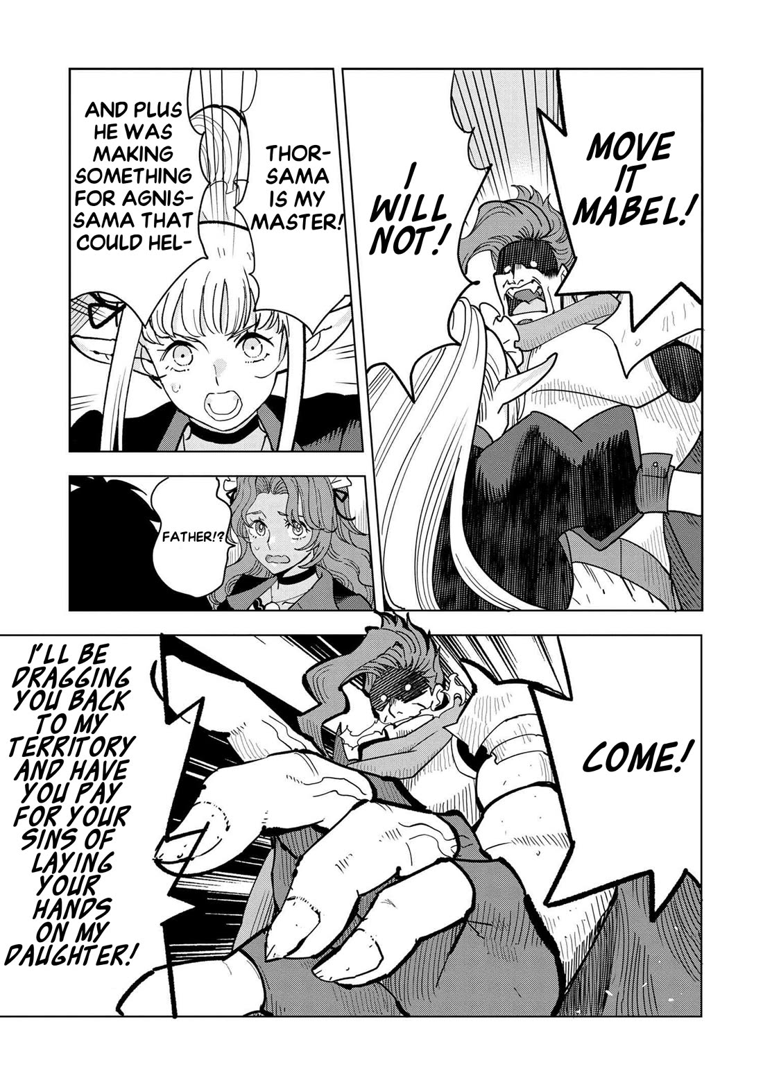 The Creation Alchemist Enjoys Freedom: If I Am Exiled From My Hometown, I Can Make Magic Items With Transcendent Effects at the Knees of the Demon Lord chapter 8 page 32