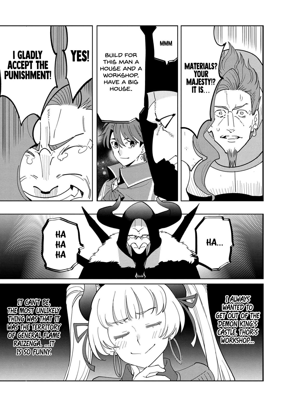 The Creation Alchemist Enjoys Freedom: If I Am Exiled From My Hometown, I Can Make Magic Items With Transcendent Effects at the Knees of the Demon Lord chapter 9 page 35