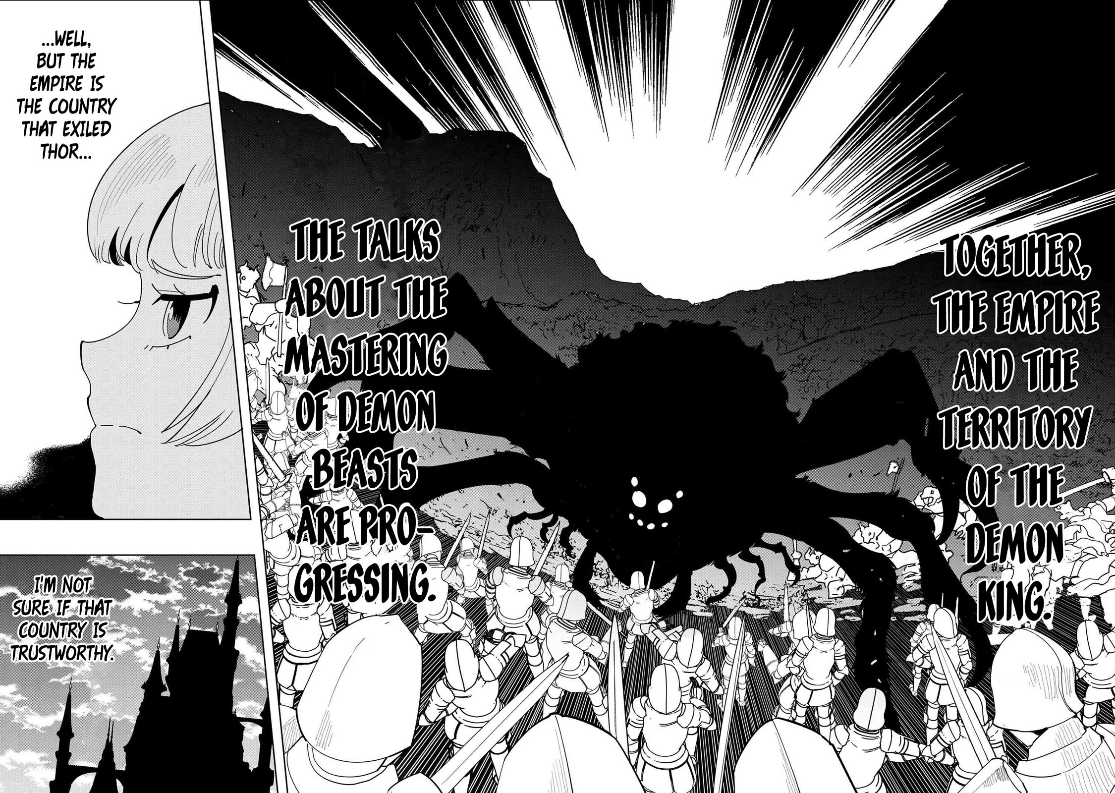 The Creation Alchemist Enjoys Freedom: If I Am Exiled From My Hometown, I Can Make Magic Items With Transcendent Effects at the Knees of the Demon Lord chapter 9 page 38