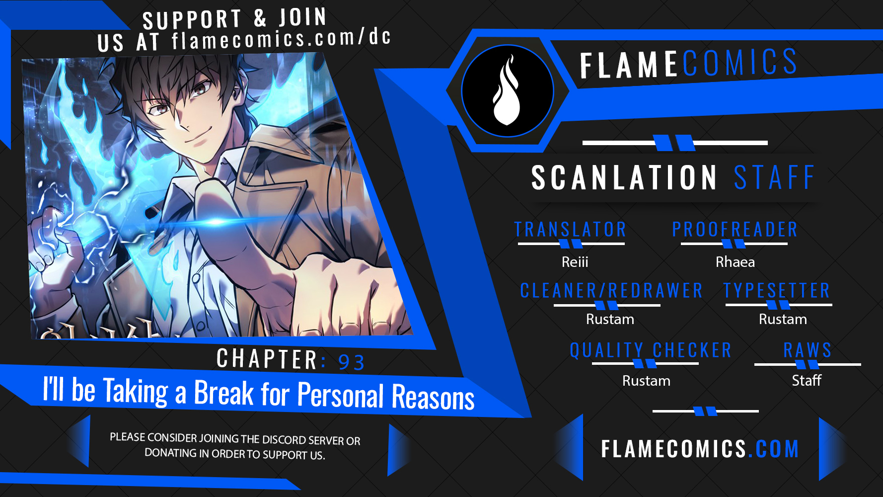 The Creator is on Hiatus chapter 93 page 1