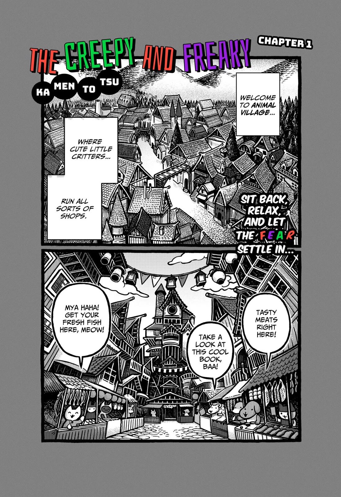 The Creepy and Freaky chapter 1 page 1