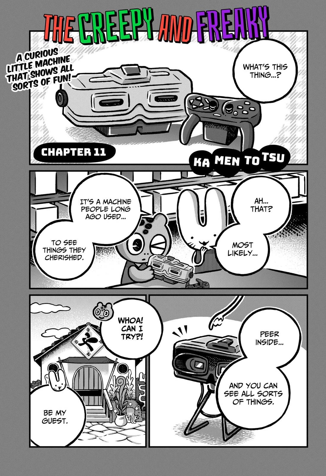The Creepy and Freaky chapter 11 page 1