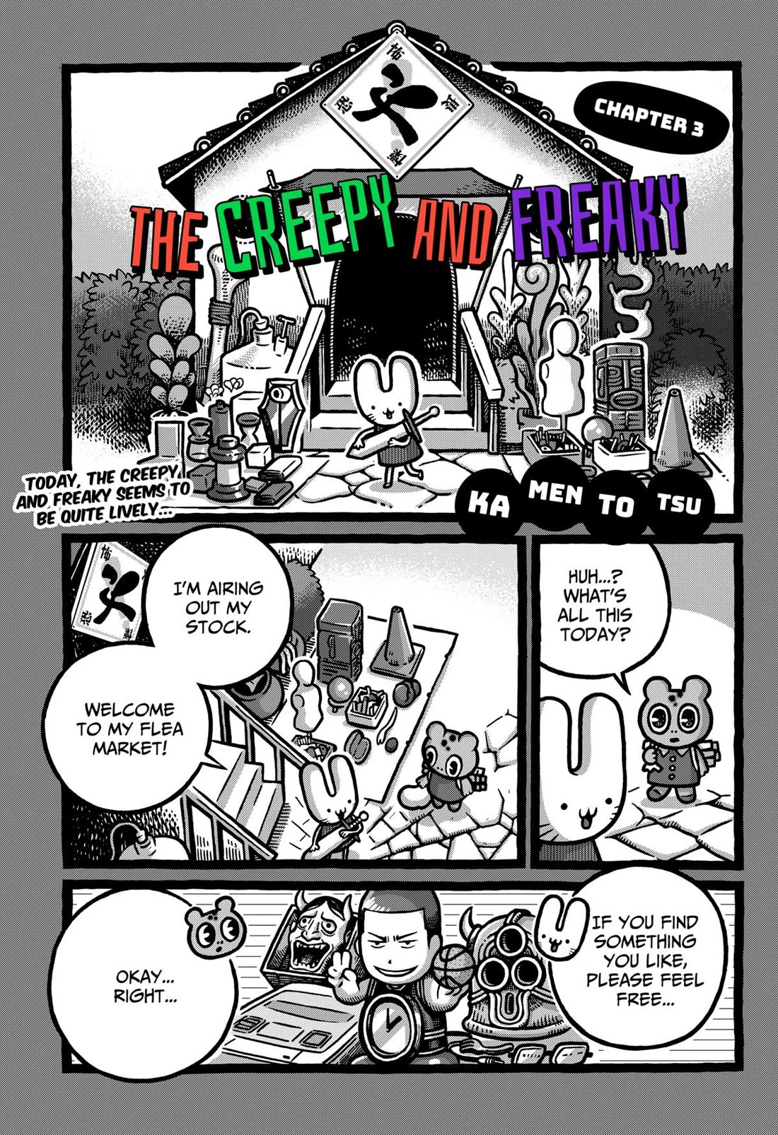 The Creepy and Freaky chapter 3 page 1