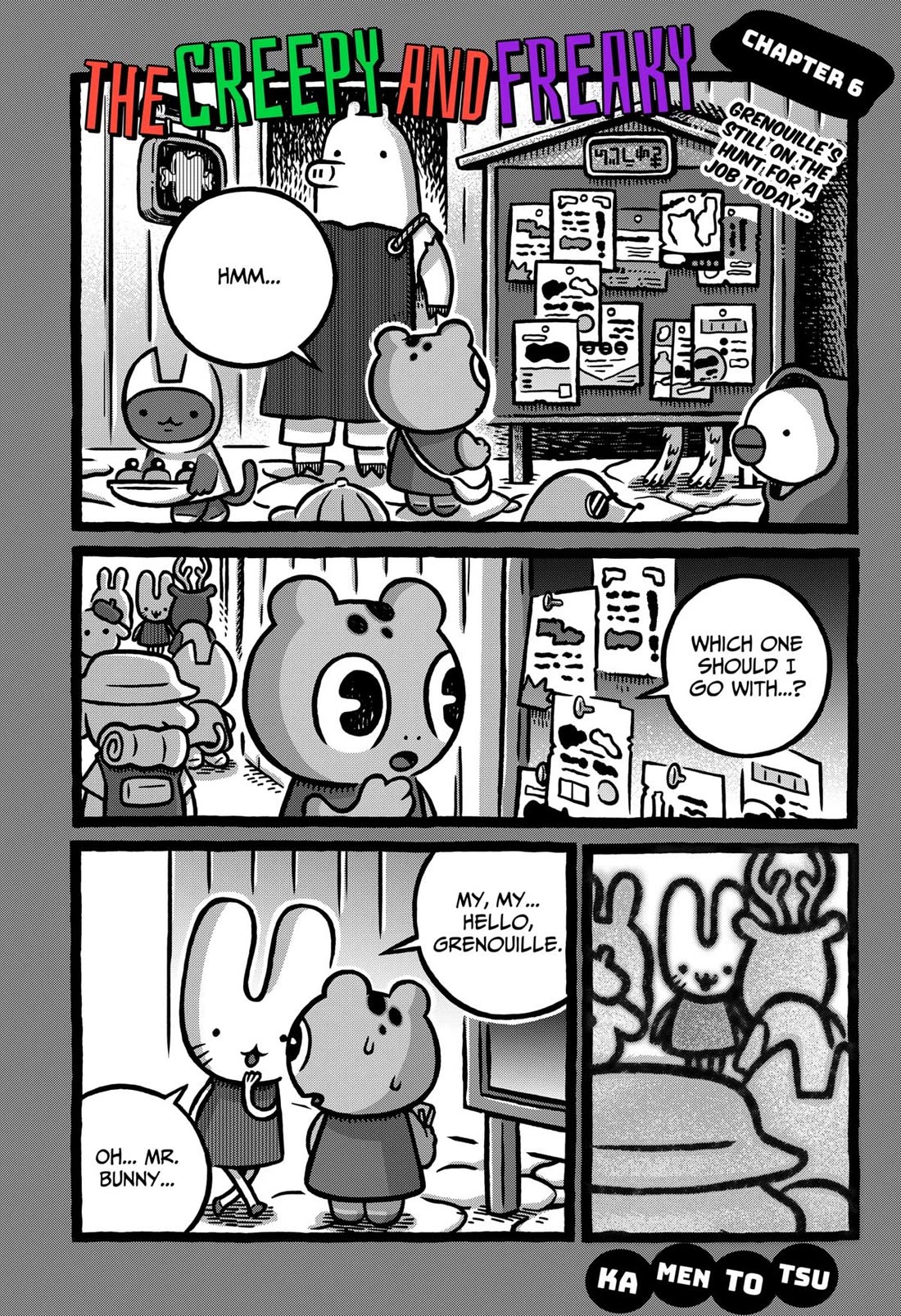 The Creepy and Freaky chapter 6 page 1