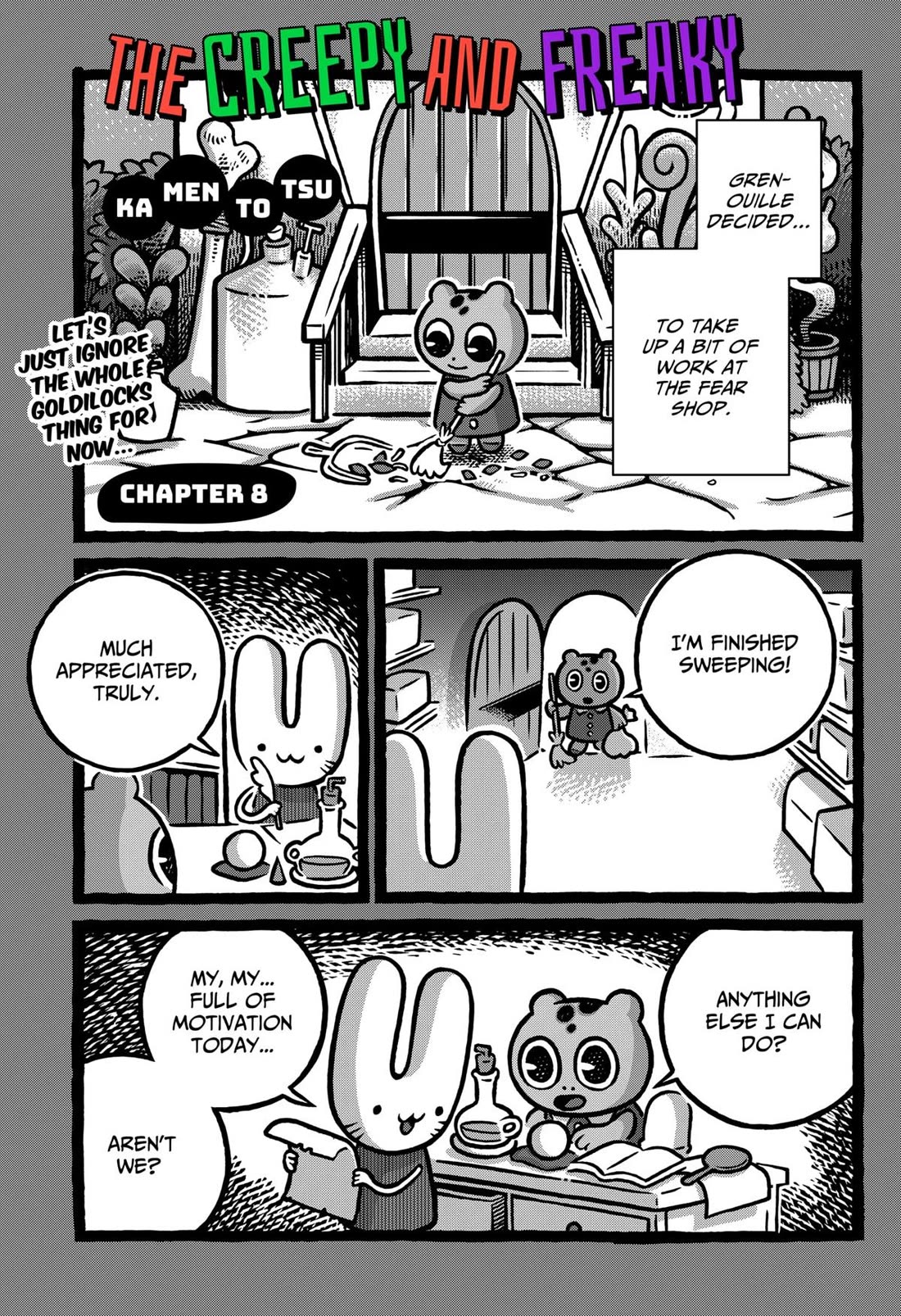 The Creepy and Freaky chapter 8 page 1