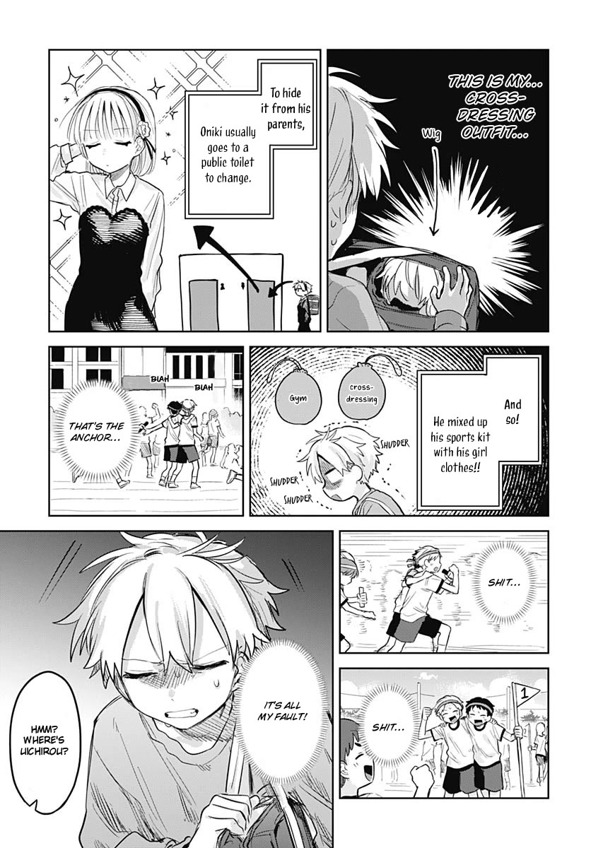 The Crossdressing Boy Wants to Take Off His Skirt chapter 11 page 7