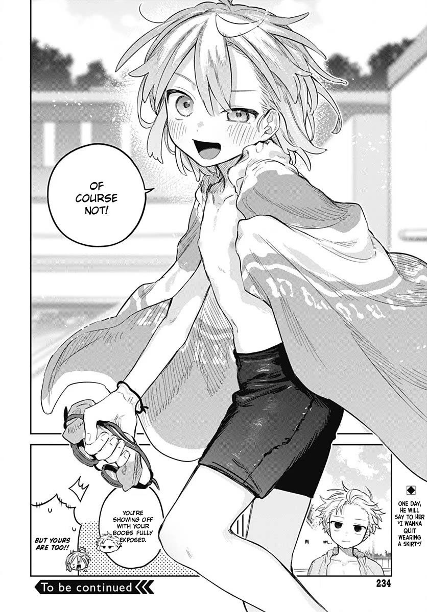 The Crossdressing Boy Wants to Take Off His Skirt chapter 14 page 10