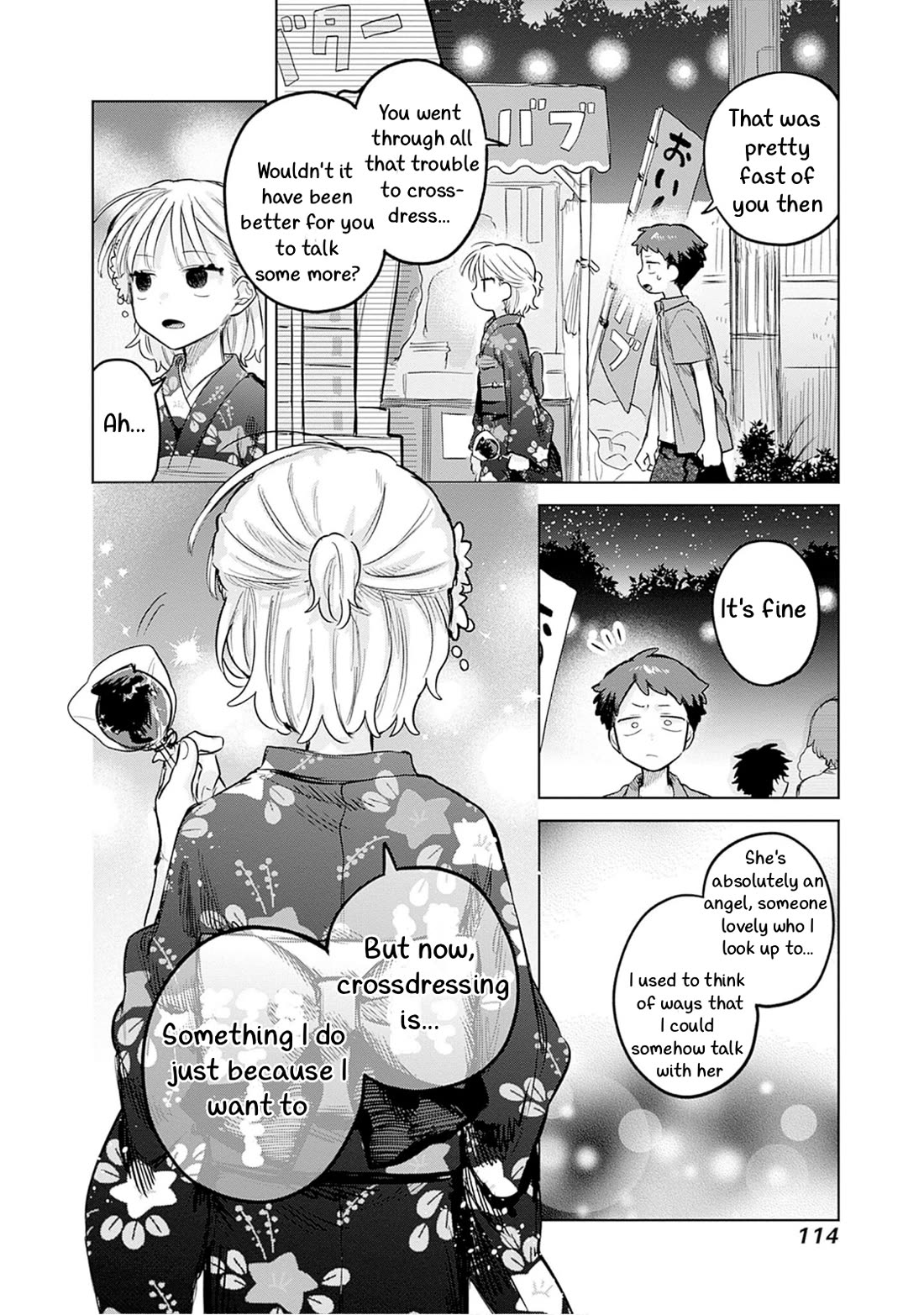 The Crossdressing Boy Wants to Take Off His Skirt chapter 18 page 16