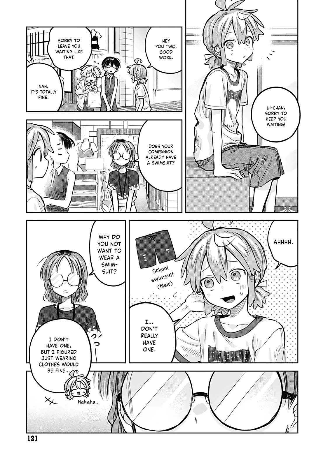 The Crossdressing Boy Wants to Take Off His Skirt chapter 20 page 21