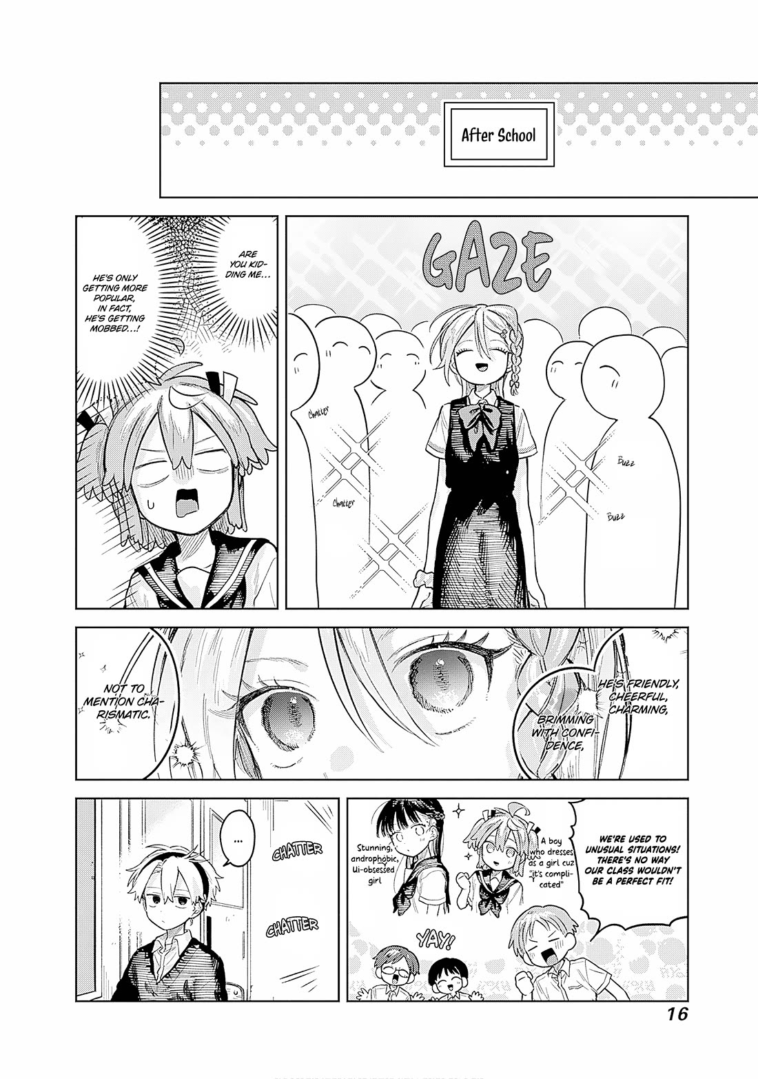 The Crossdressing Boy Wants to Take Off His Skirt chapter 22 page 14