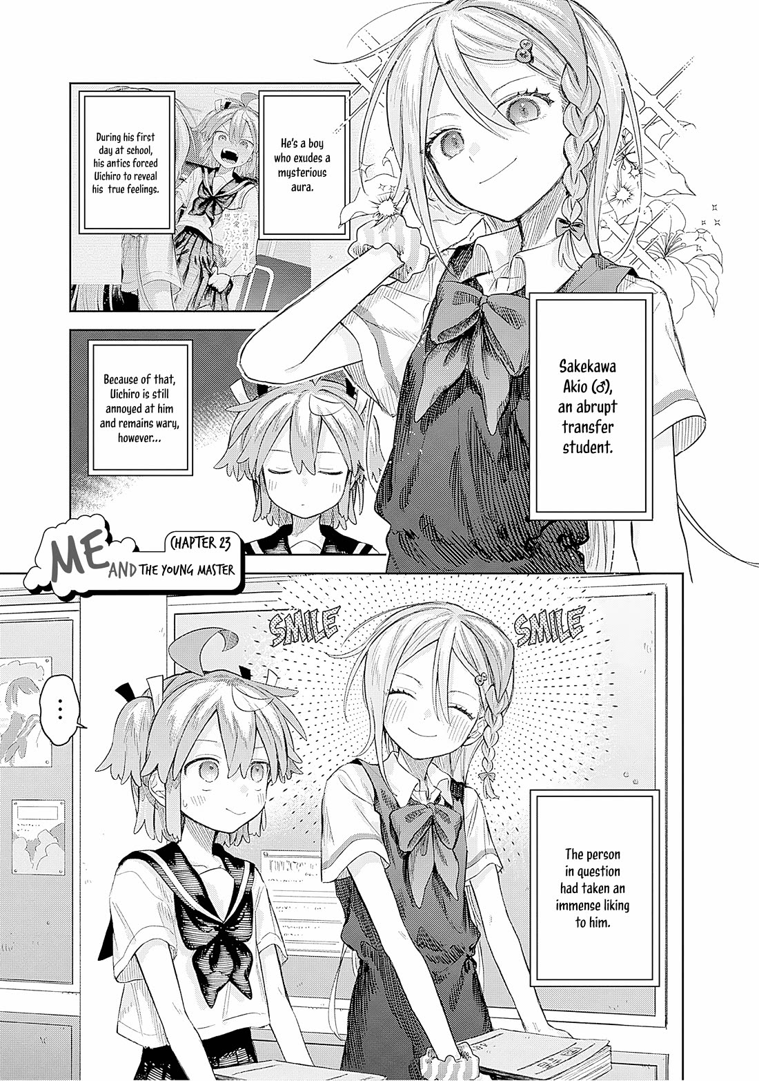 The Crossdressing Boy Wants to Take Off His Skirt chapter 23 page 1