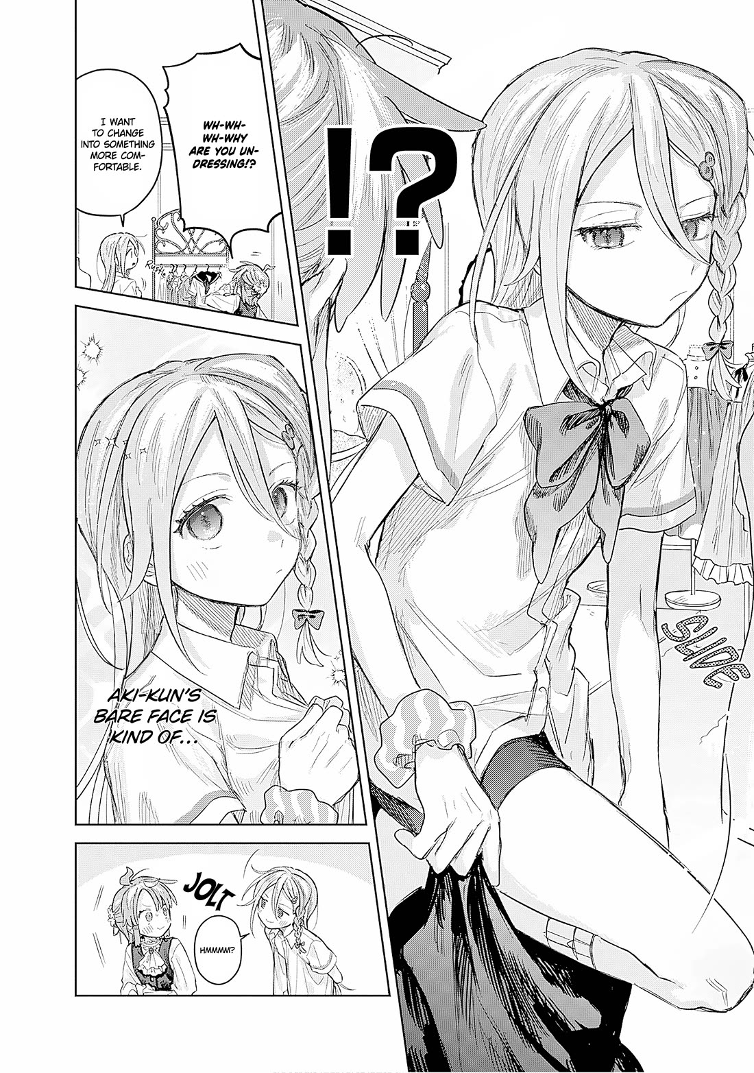 The Crossdressing Boy Wants to Take Off His Skirt chapter 23 page 10