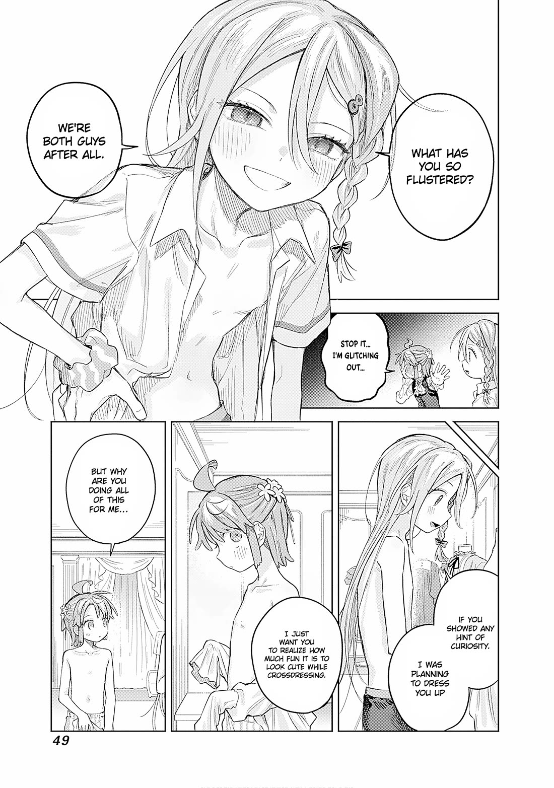 The Crossdressing Boy Wants to Take Off His Skirt chapter 23 page 11