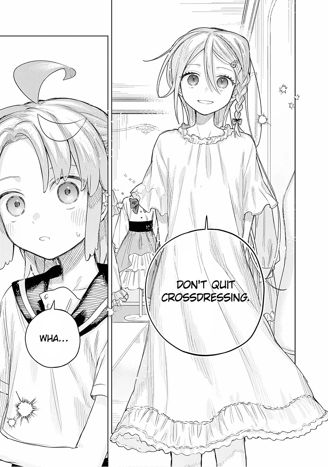 The Crossdressing Boy Wants to Take Off His Skirt chapter 23 page 15