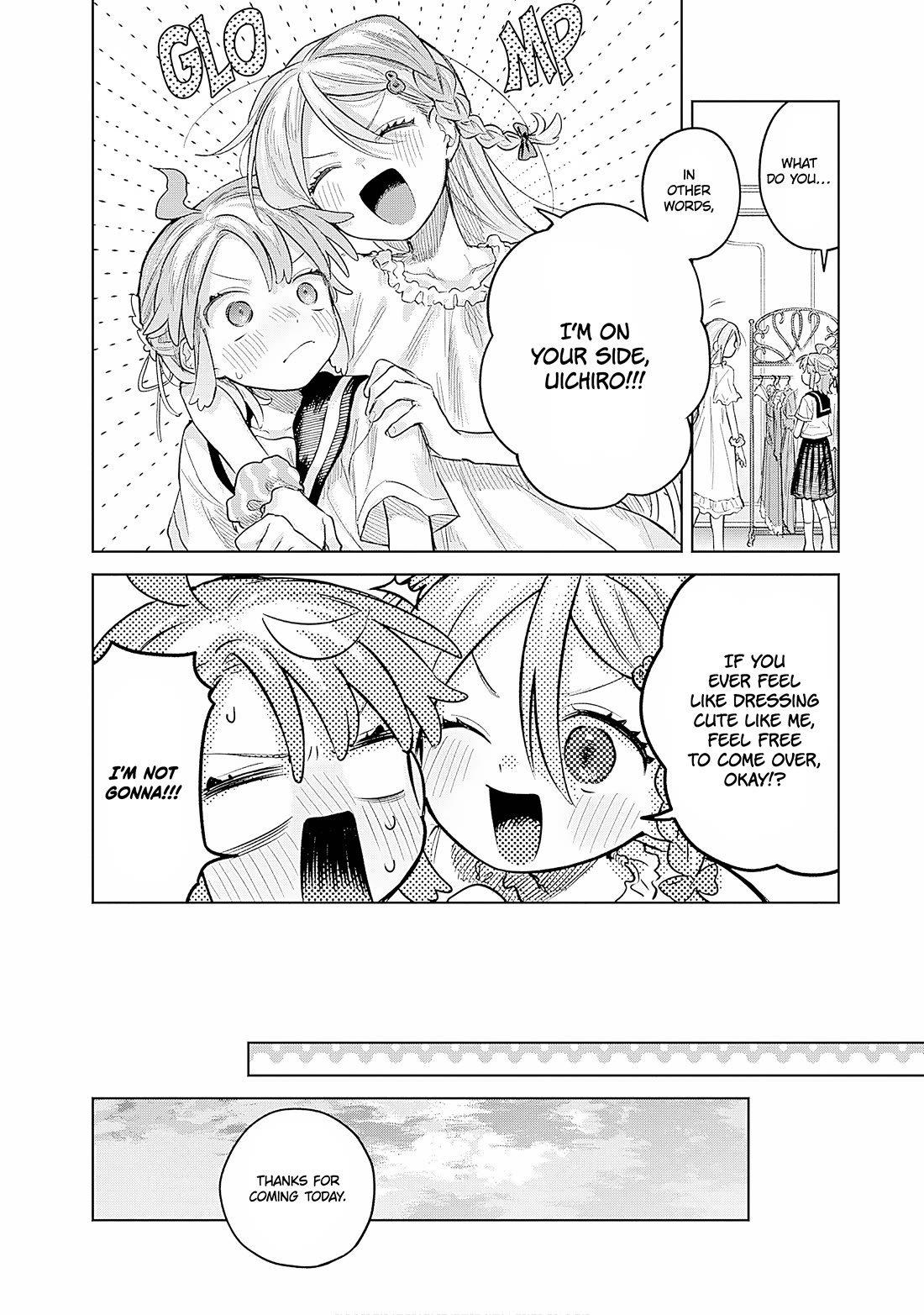 The Crossdressing Boy Wants to Take Off His Skirt chapter 23 page 16