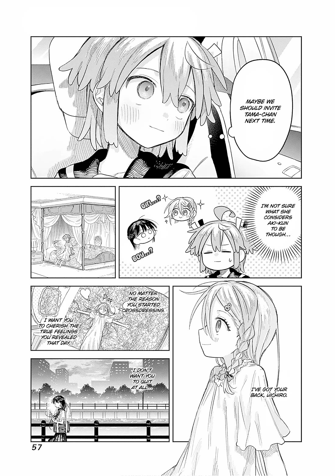The Crossdressing Boy Wants to Take Off His Skirt chapter 23 page 19